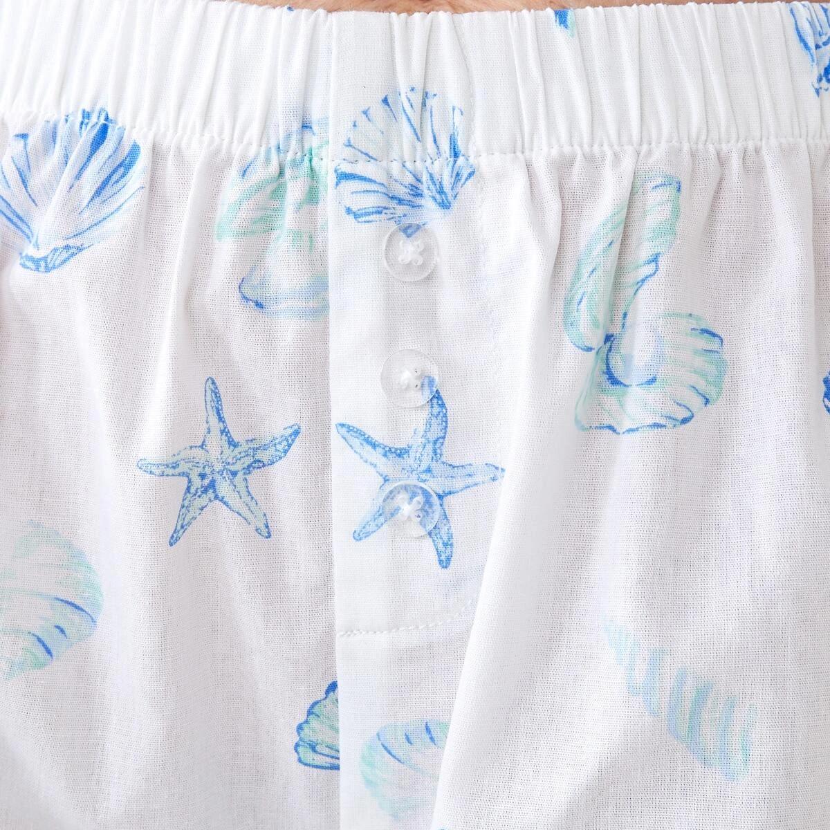 4 Woven Boxer Shorts SHELLS WHISPER WHITE, 4 of 6