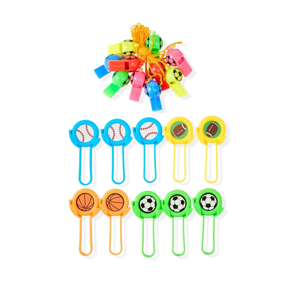 5 100 Piece Sporty Players Party Favour Pack, 5 of 10