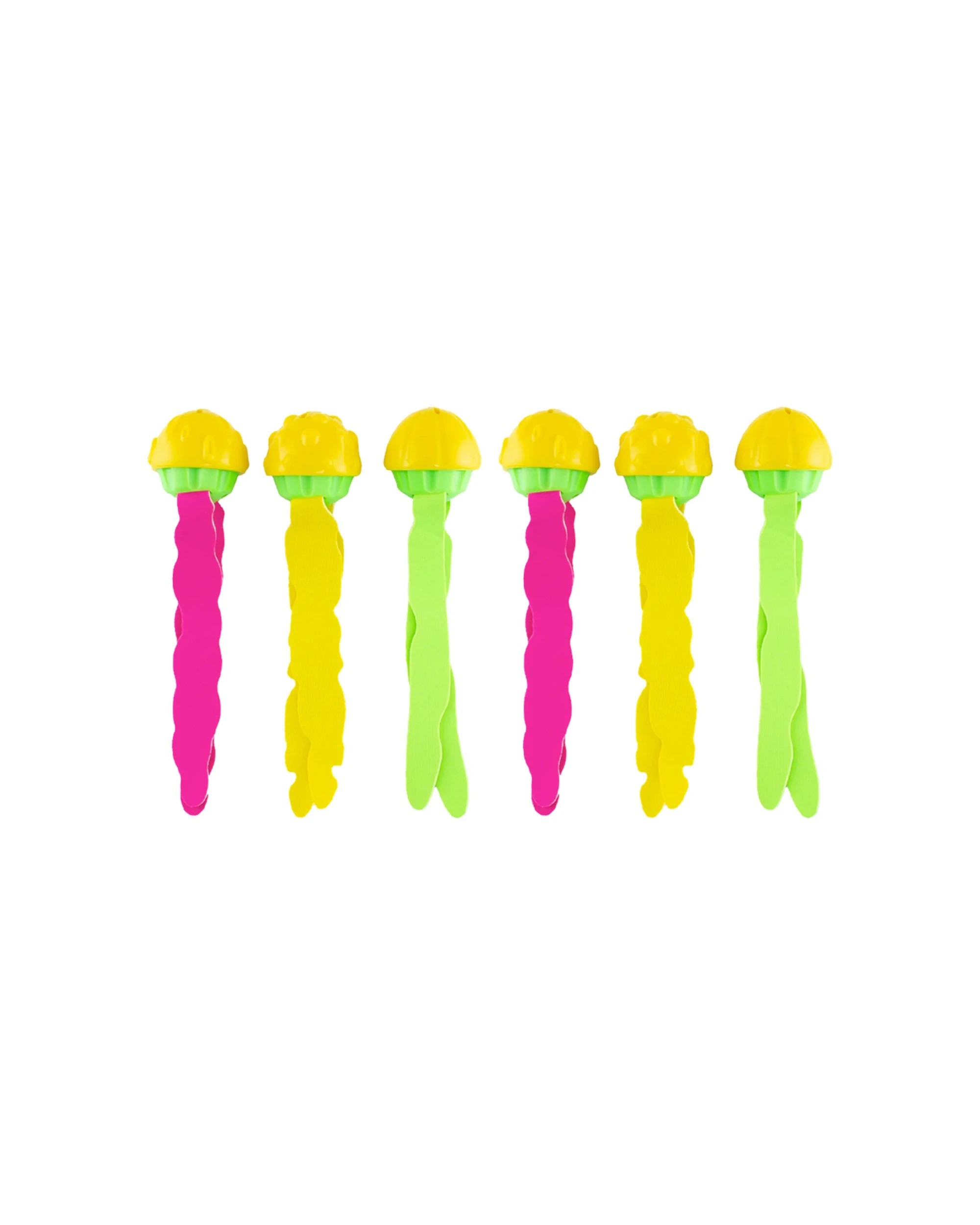 1 Cooee 2x 3pc Neoprene Pool Water Dive Balls Toy 23cm - Multi, 1 of 3