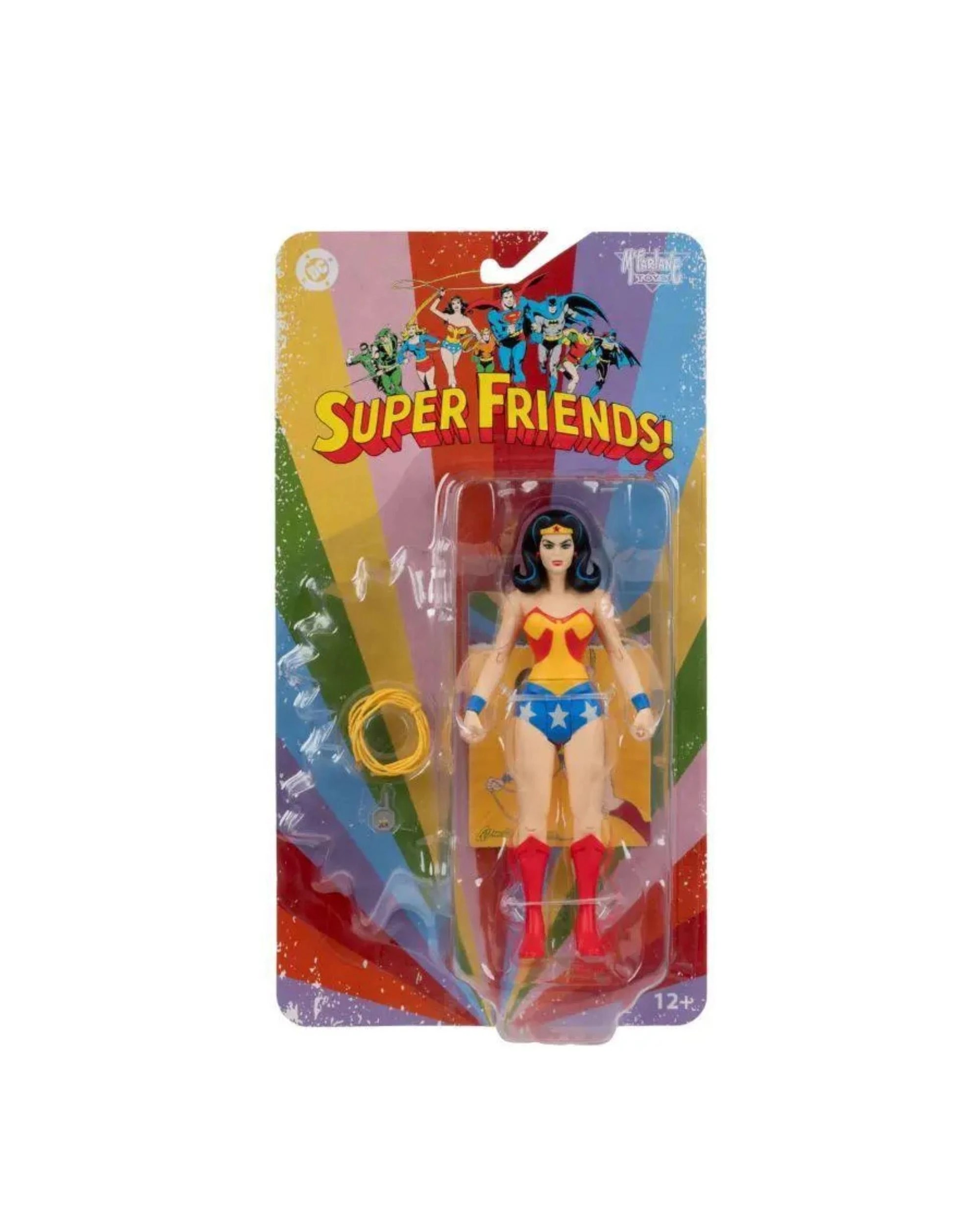 7 DC Comics Retro Super Friends Wonder Woman 6 inch Action Figure, 7 of 9