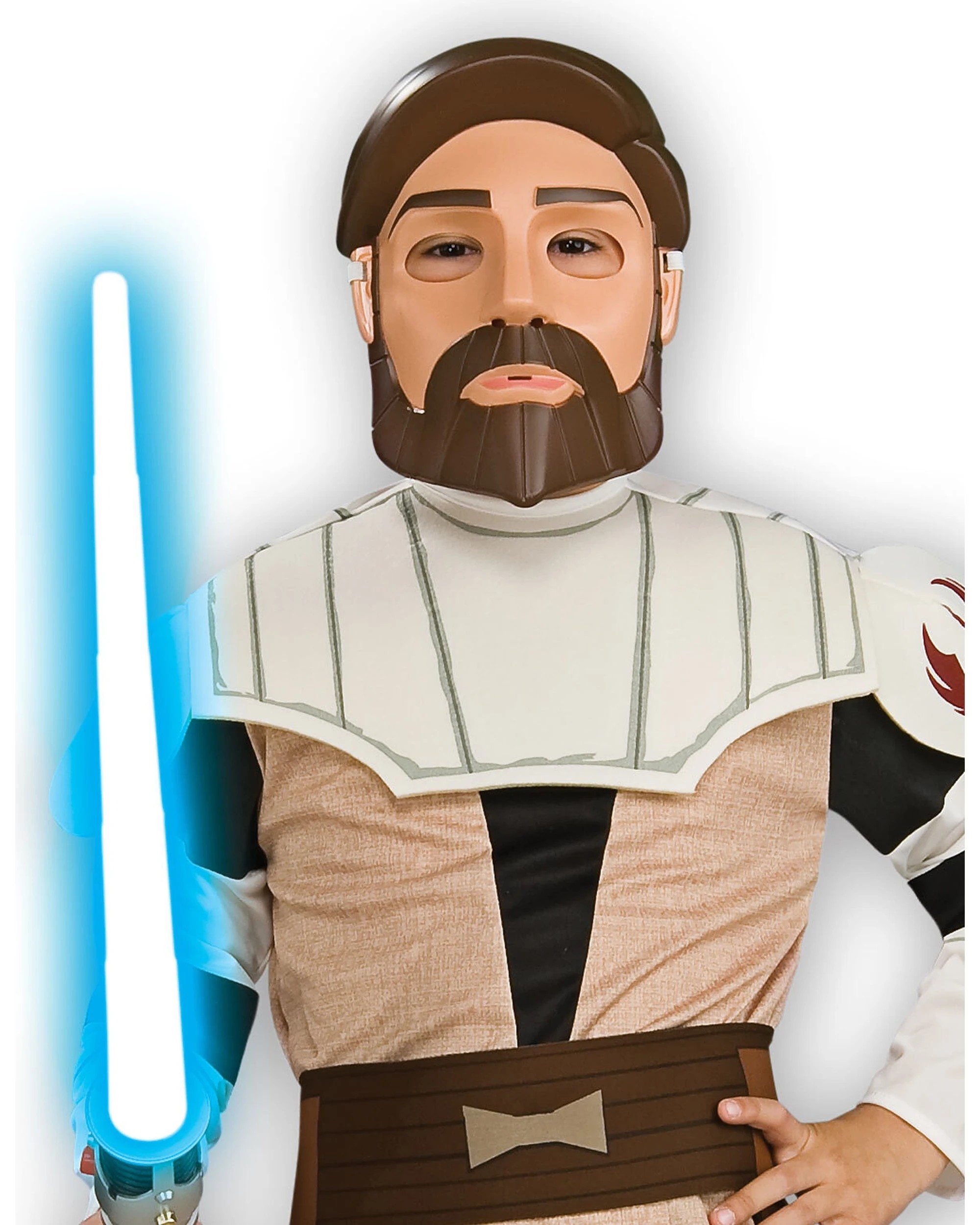 2 Star Wars Obi Wan Kenobi Child Boys Dress Up Costume Size S - Multi, 2 of 3
