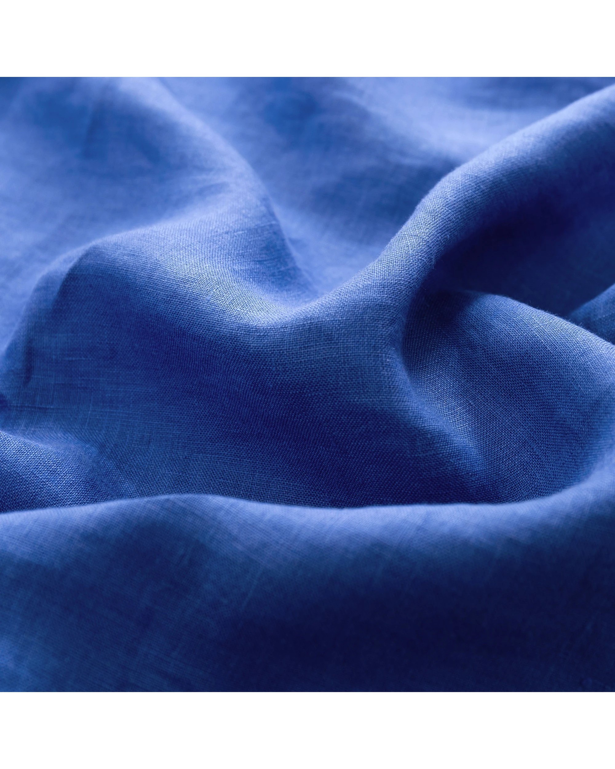 5 Natural Home 100% European Flax Linen Sheet Set - Single Bed - Deep Blue, 5 of 10