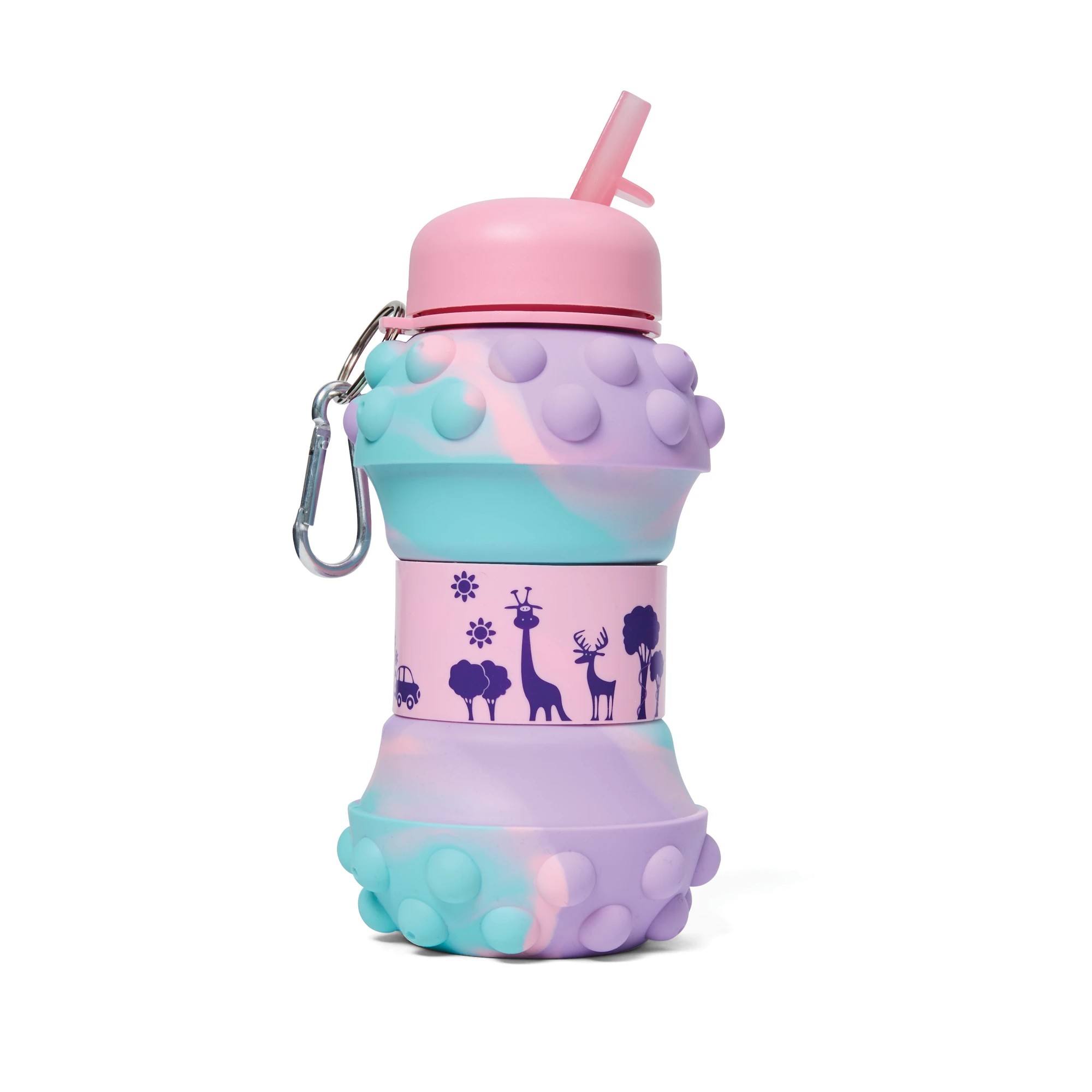 2 550ml Pop-Up Collapsible Drink Bottle, 2 of 5