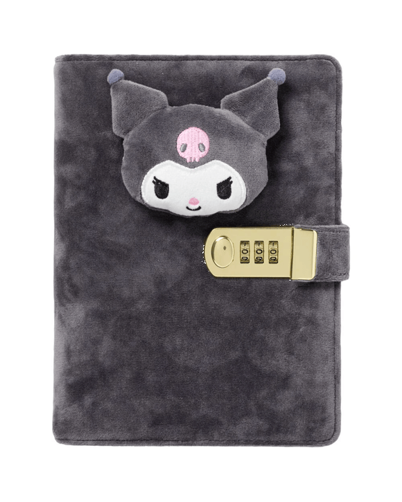 Kuromi Lockable Journal 160 Pages