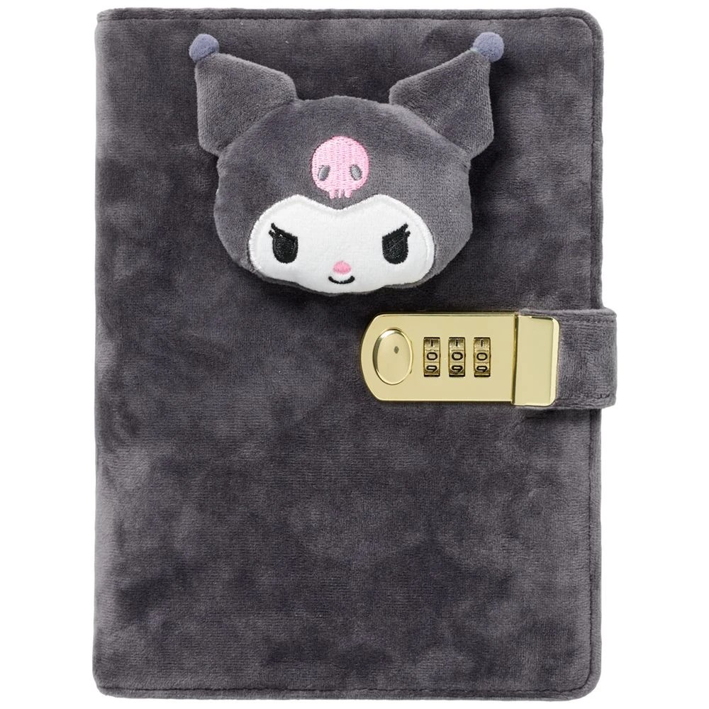 1 Kuromi Lockable Journal 160 Pages, 1 of 2
