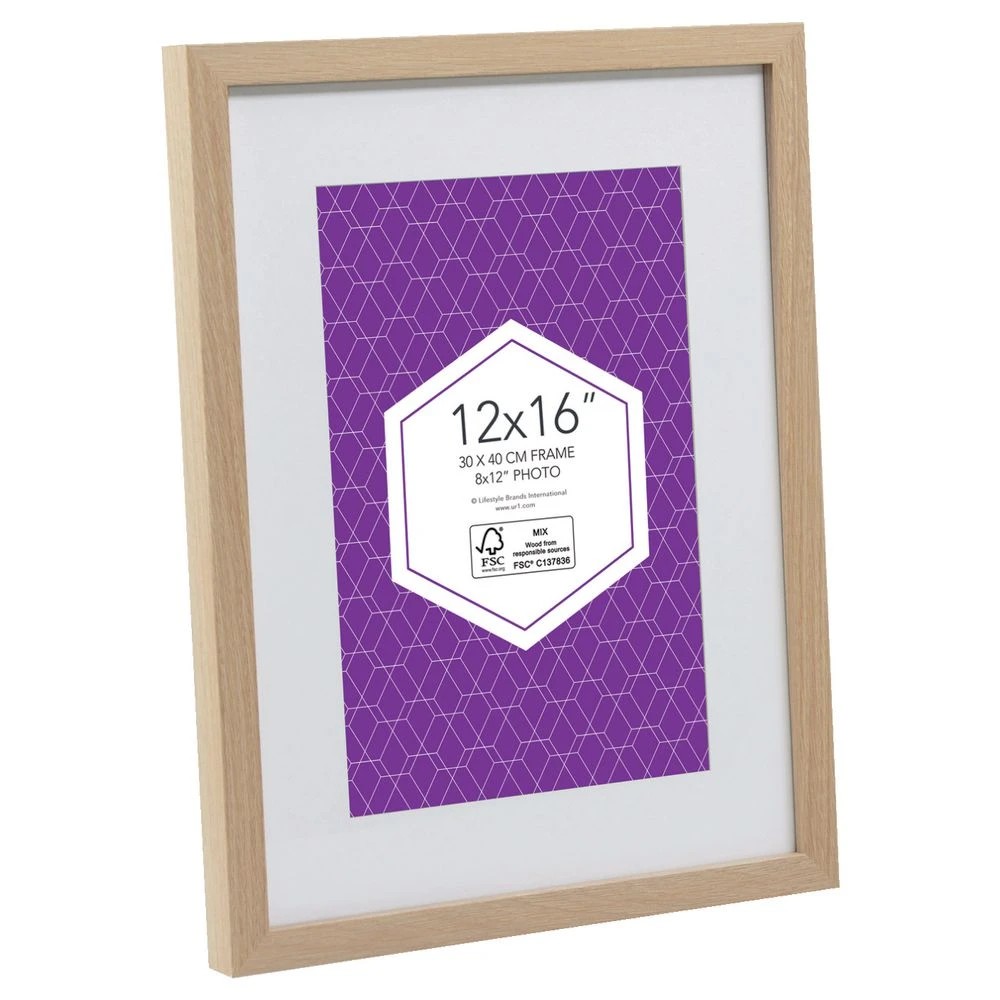 5 Promenade 12x16" Frame Oak, 5 of 6