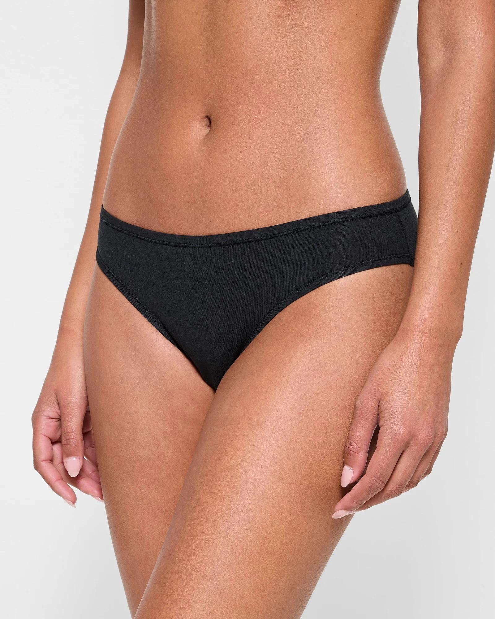 3 Target Woman Womens Super Soft Bikini Briefs 2 Pack BLACK, 3 of 4