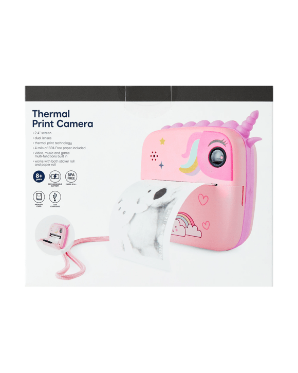 Thermal Print Camera - Pink