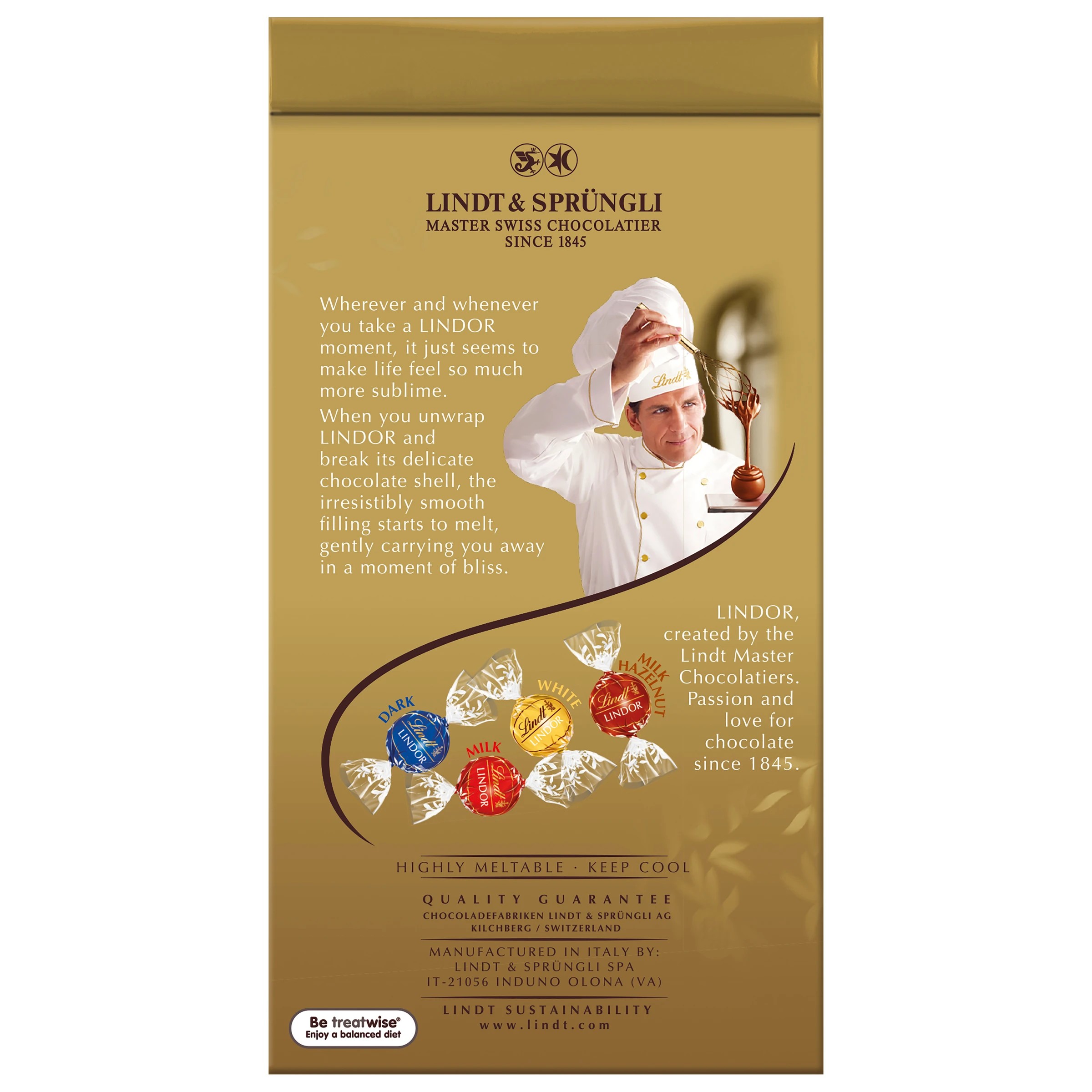 3 Lindt LINDOR Assorted Bag 125g, 3 of 9