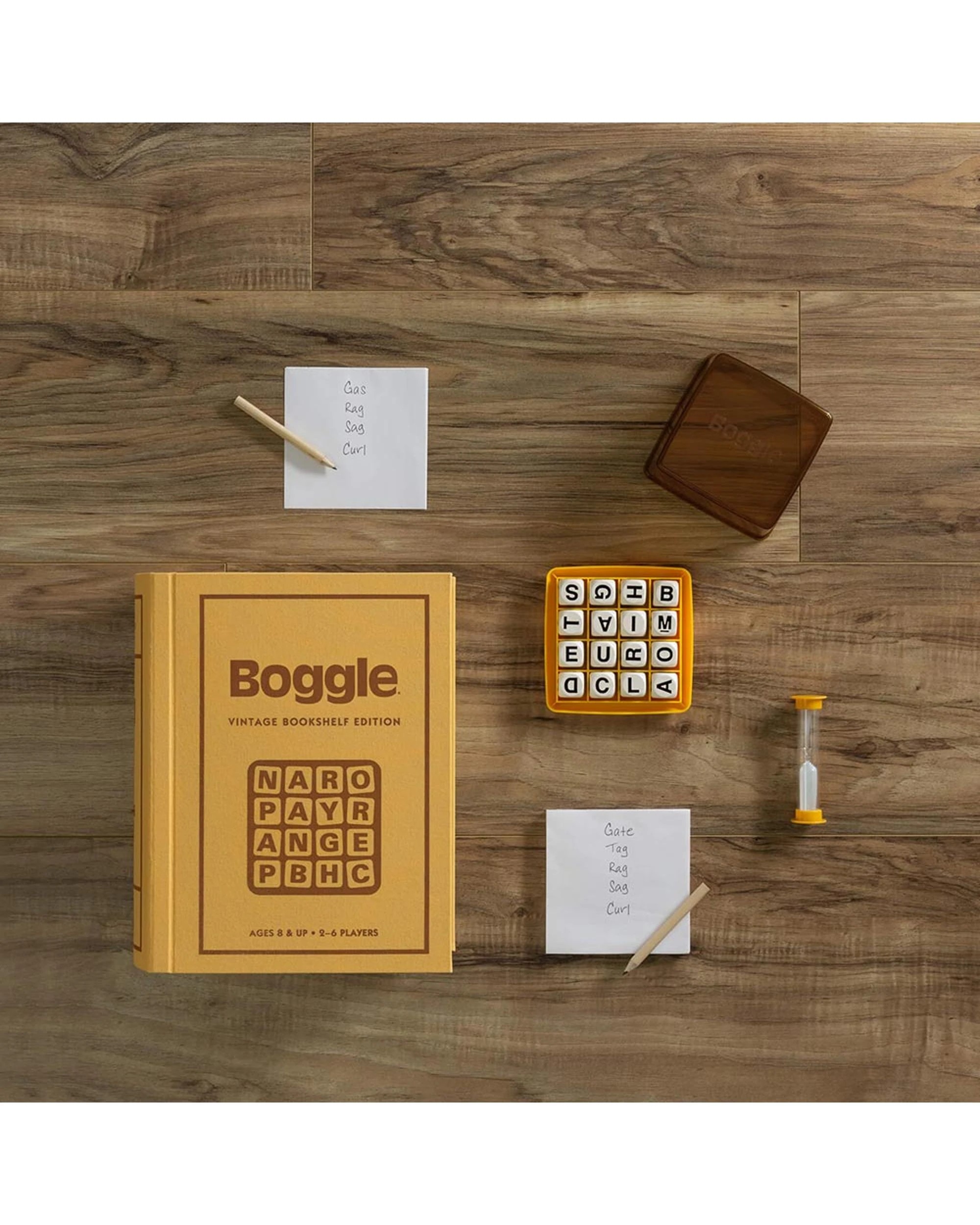 2 Boggle Vintage Bookshelf Edition Board Game, 2 of 5