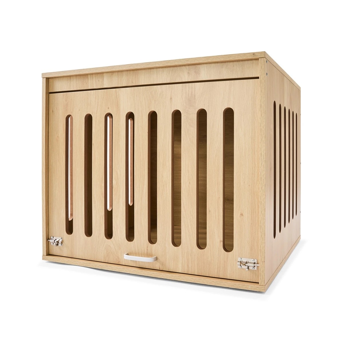 3 Pet Crate Wooden Oak - Medium, 3 of 9
