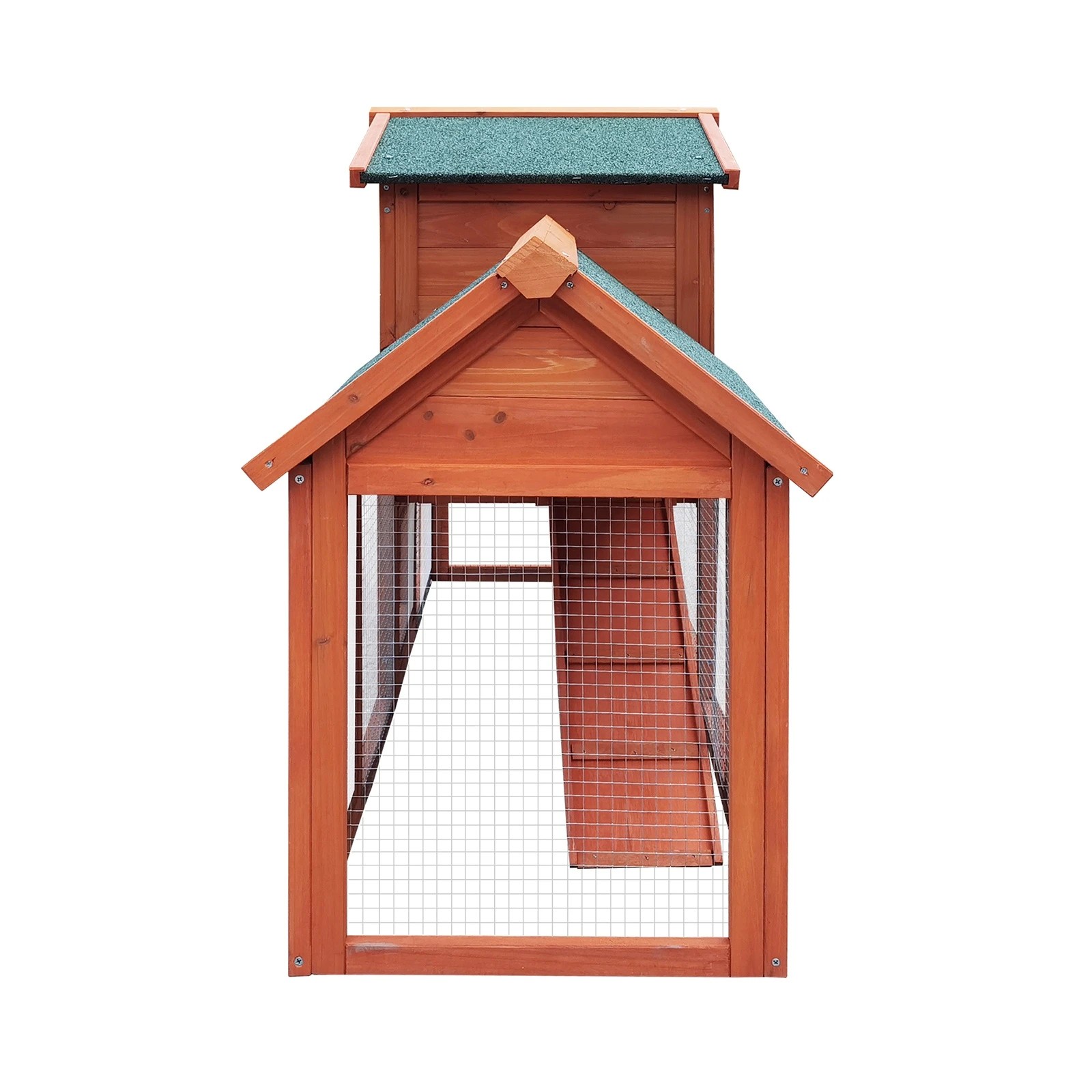 9 Alopet Rabbit Hutch Chicken Coop Bunny House Run Cage Wooden Outdoor Pet Hutch - Natural, 9 of 10