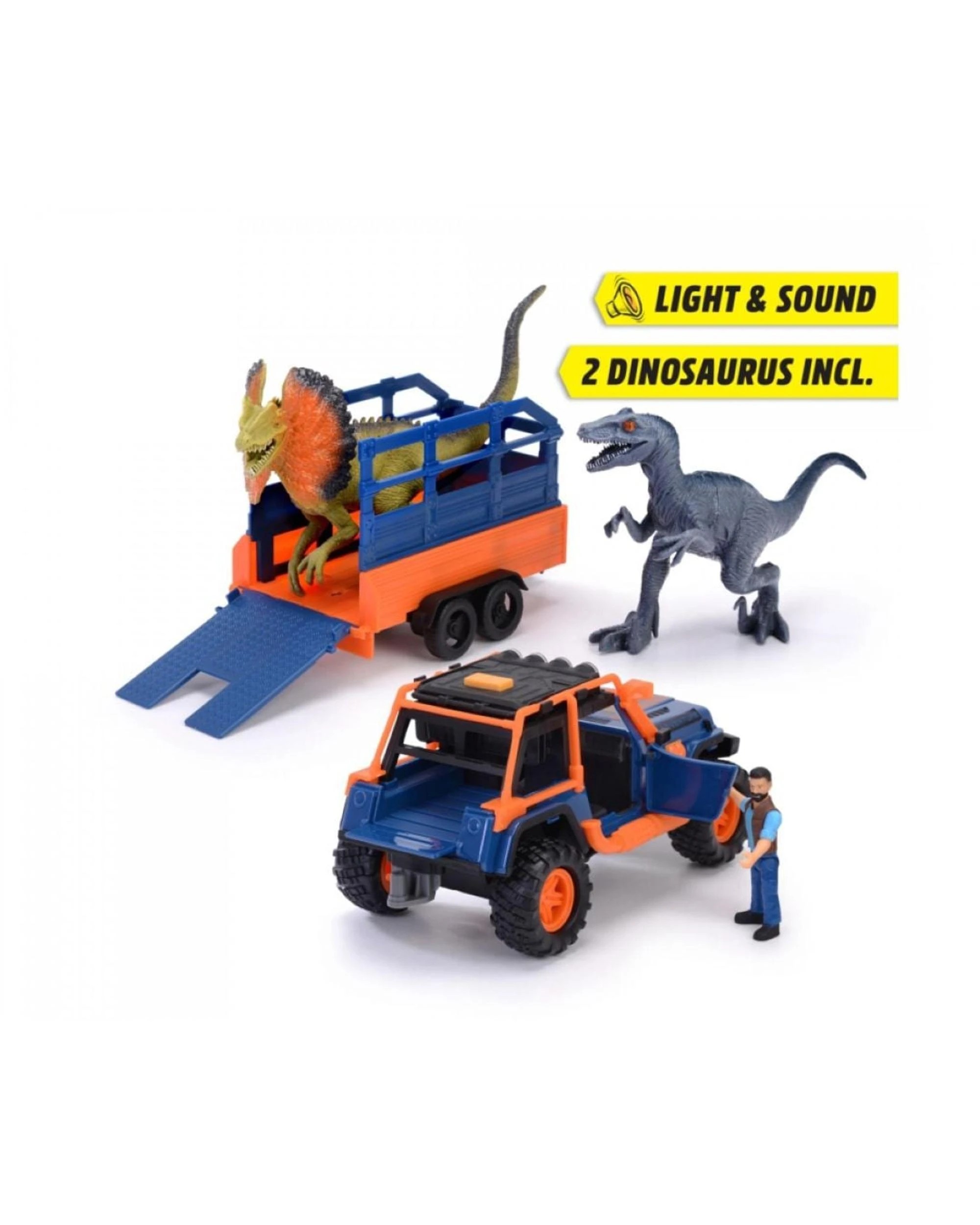 2 Dickie Toys Urban Adventure Dino Commander Toy Set, 2 of 3