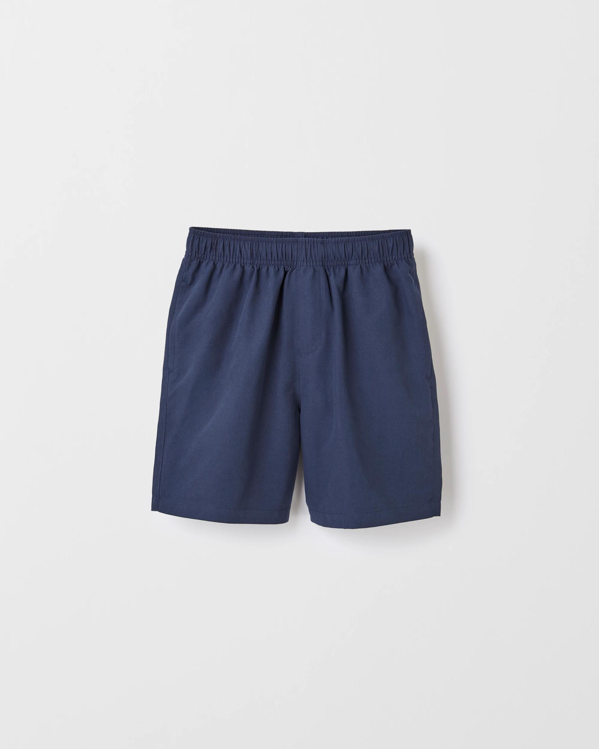 3 Target School Microfibre Shorts NAVY BLUE, 3 of 3