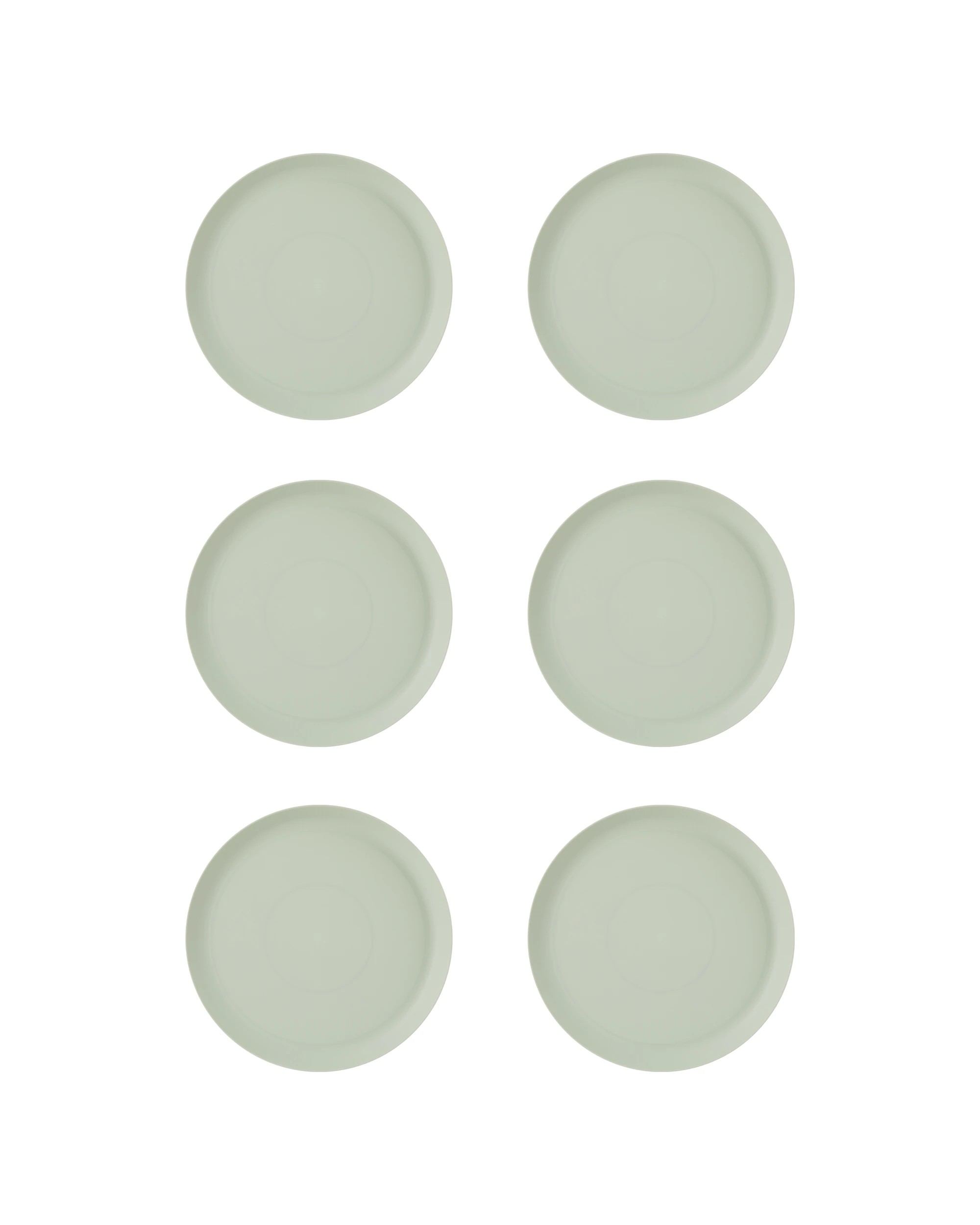 1 6 Linear Dinner Plates, 1 of 7