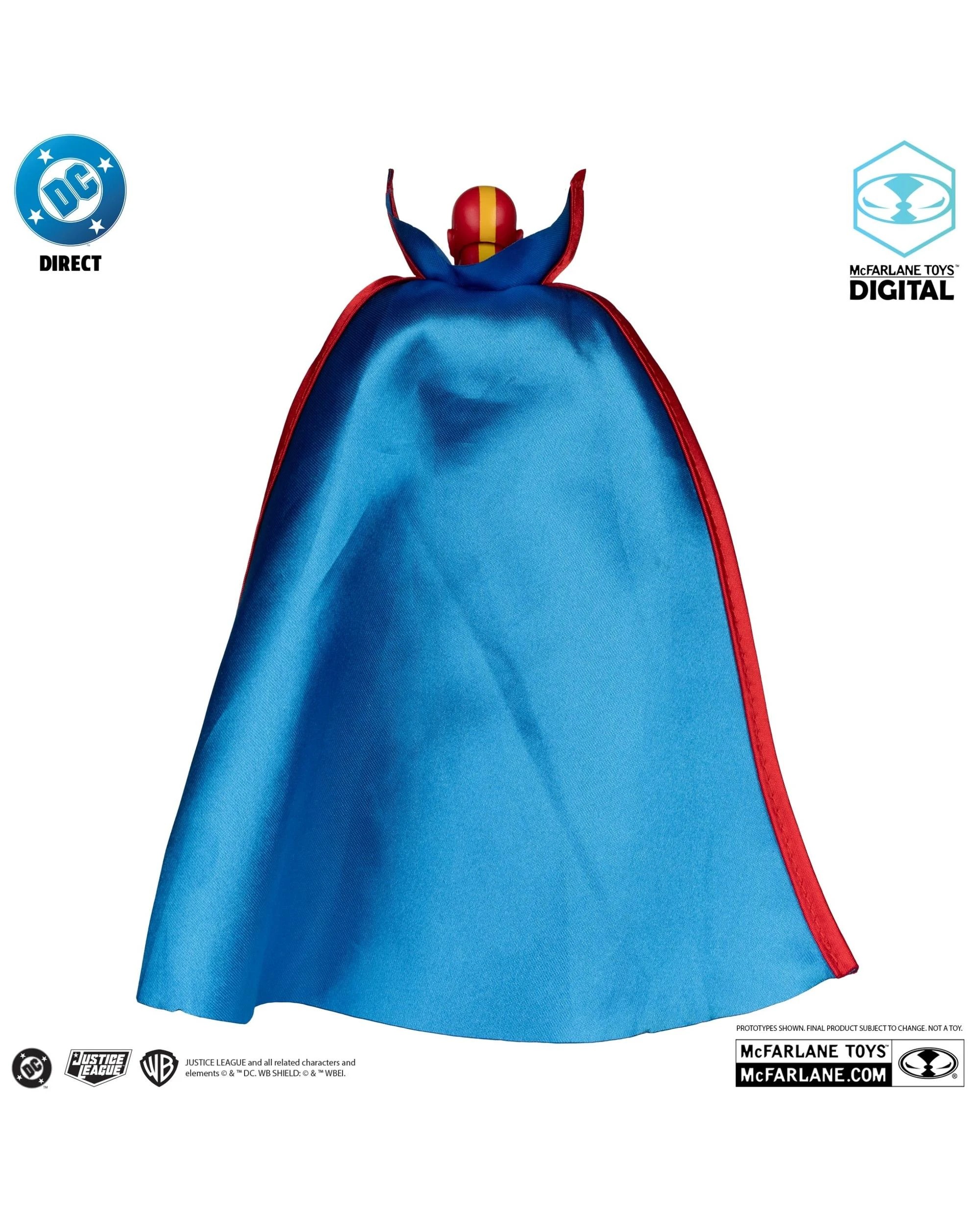 3 McFarlane Digital DC Direct DC The Bronze Age Red Tornado 7 inch Action Figure, 3 of 9