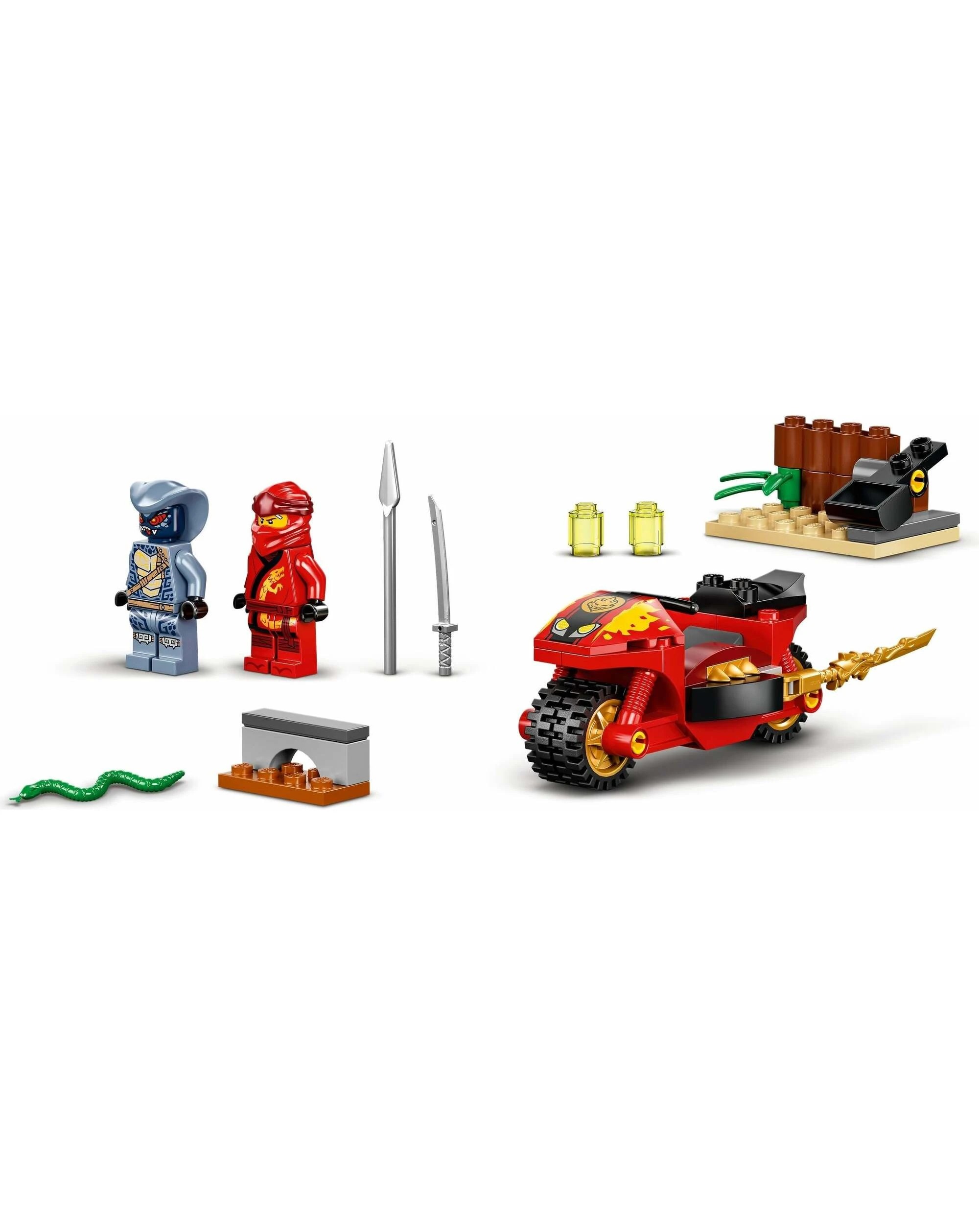 5 LEGO 71734 Kai's Blade Cycle Motorcycle Ninja Toy 4+, 5 of 5