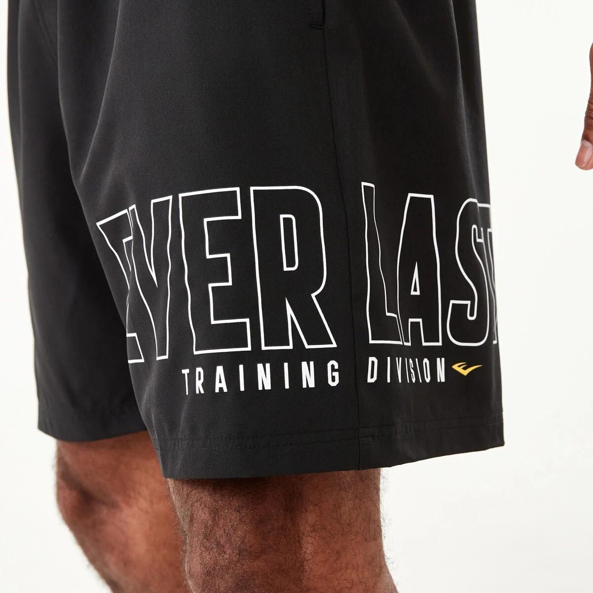 6 Active Mens Stretch Woven Shorts EVER BLACK, 6 of 7