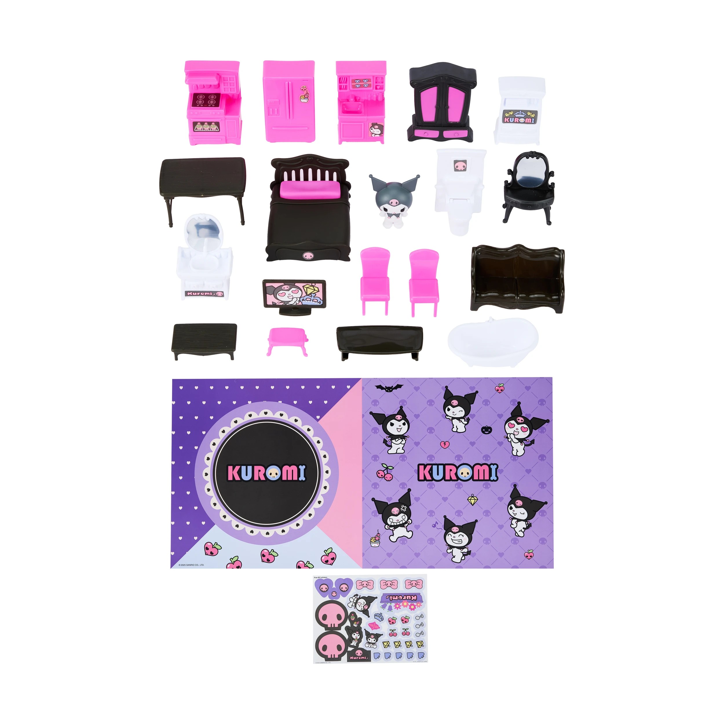 8 22 Piece Kuromi Cozy House, 8 of 9