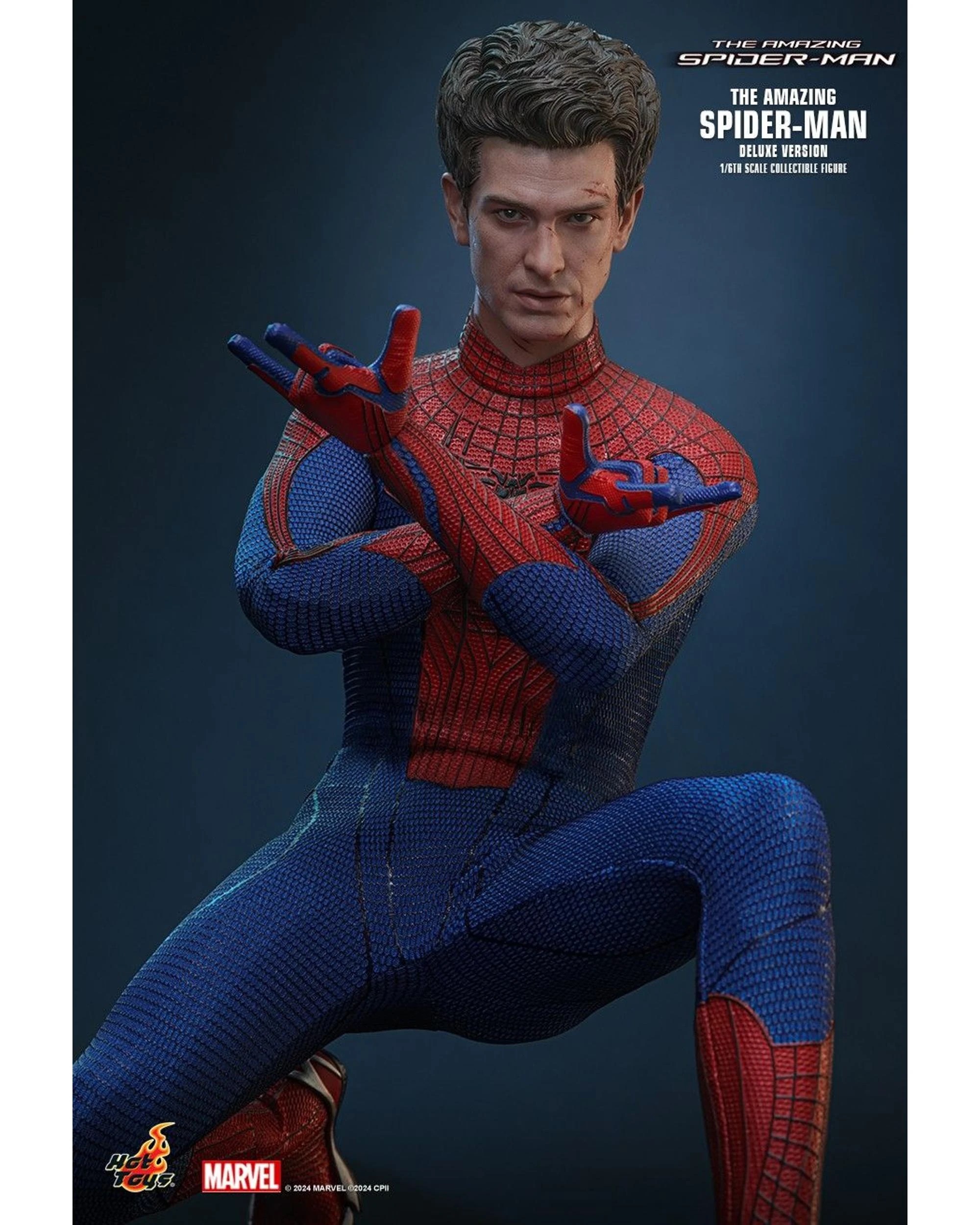 9 Hot Toys The Amazing Spider-Man Spider-Man 1:6 Scale Deluxe Collectible Action Figure, 9 of 10