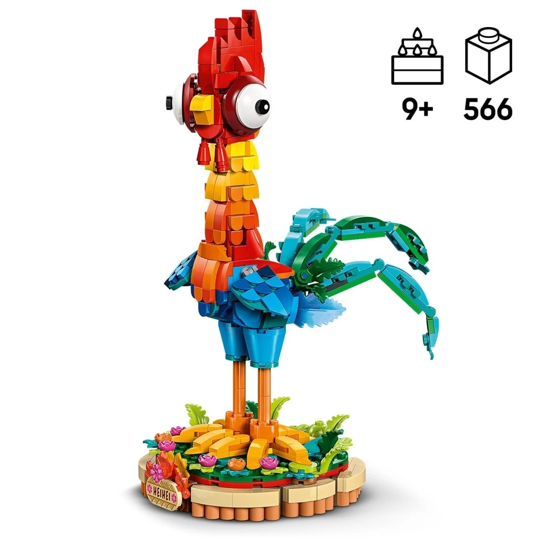 9 LEGO Disney Moana 2 Heihei 43272, 9 of 10