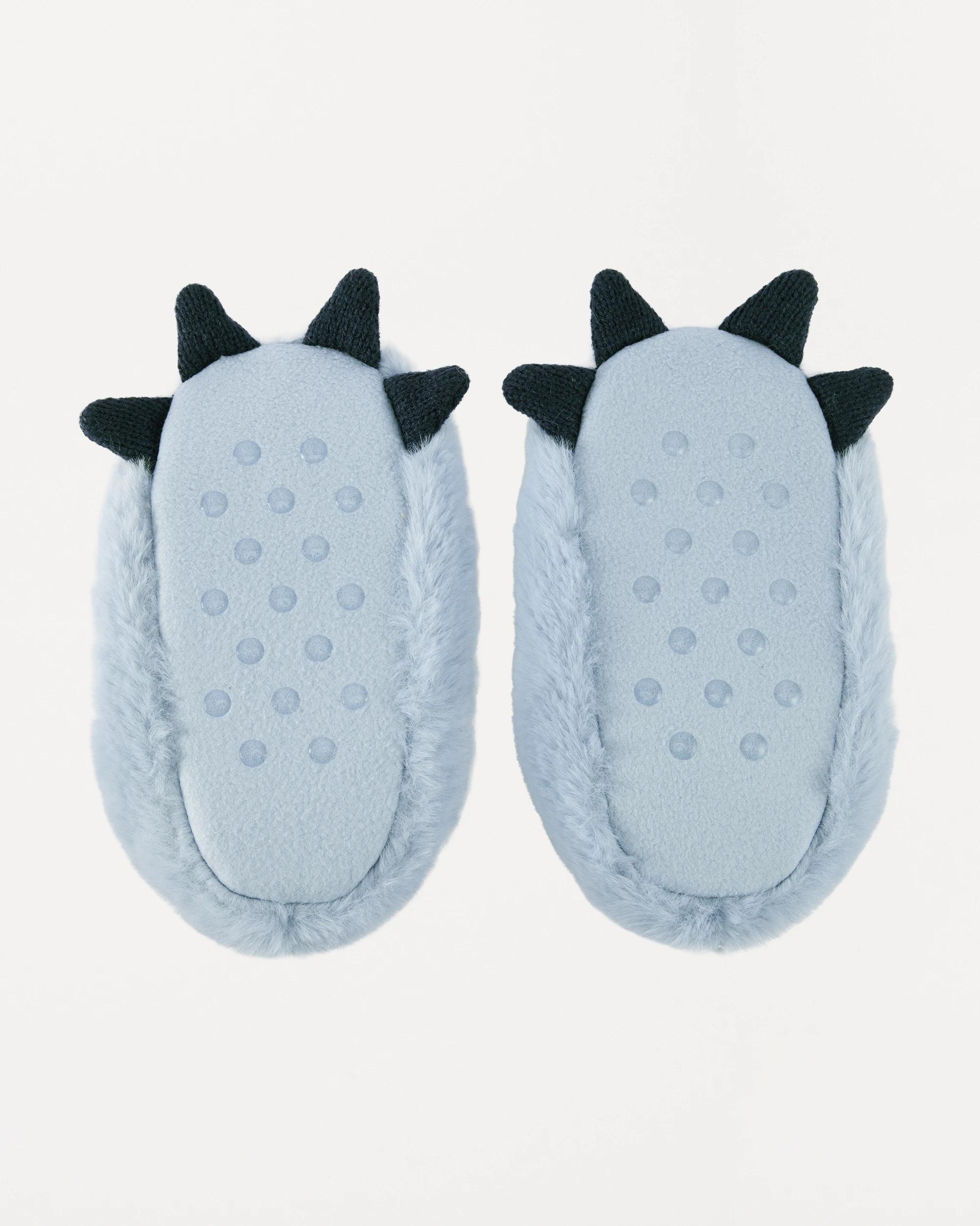 3 Dino Cosy Socks Blu Socks, 3 of 4