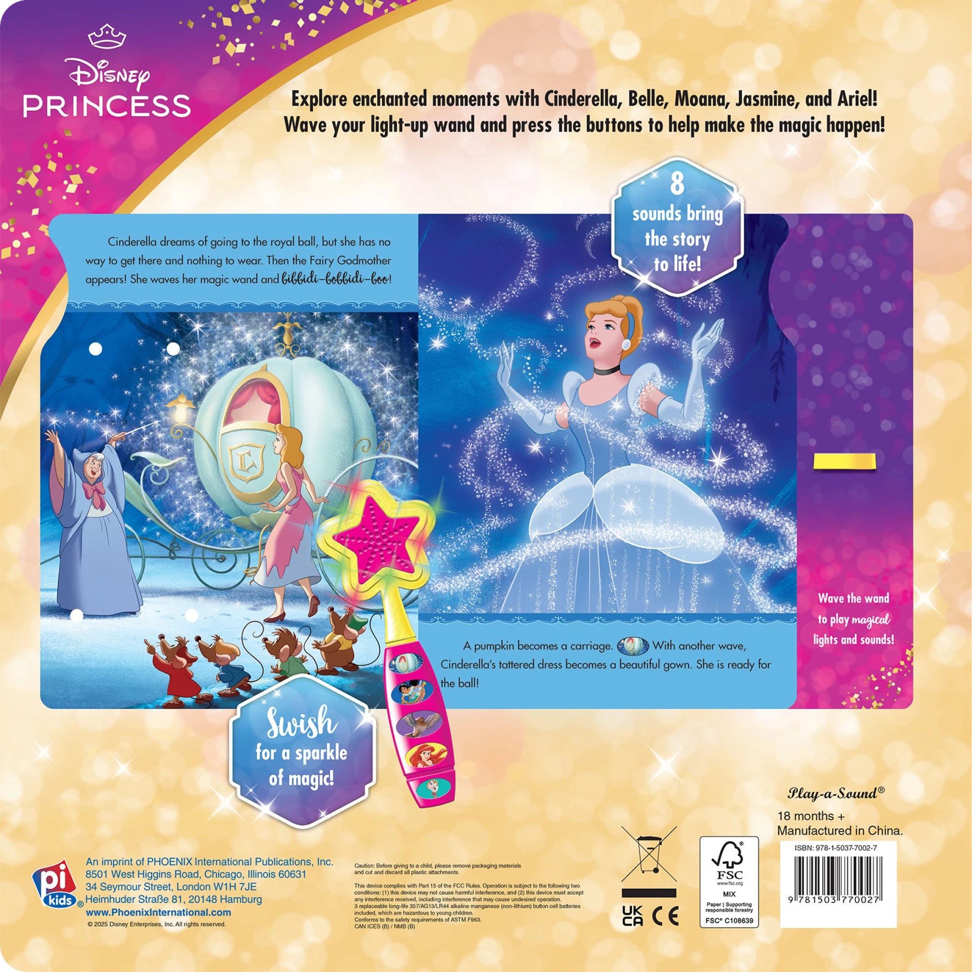 3 Disney Princess: Magical Moments! - Book, 3 of 6