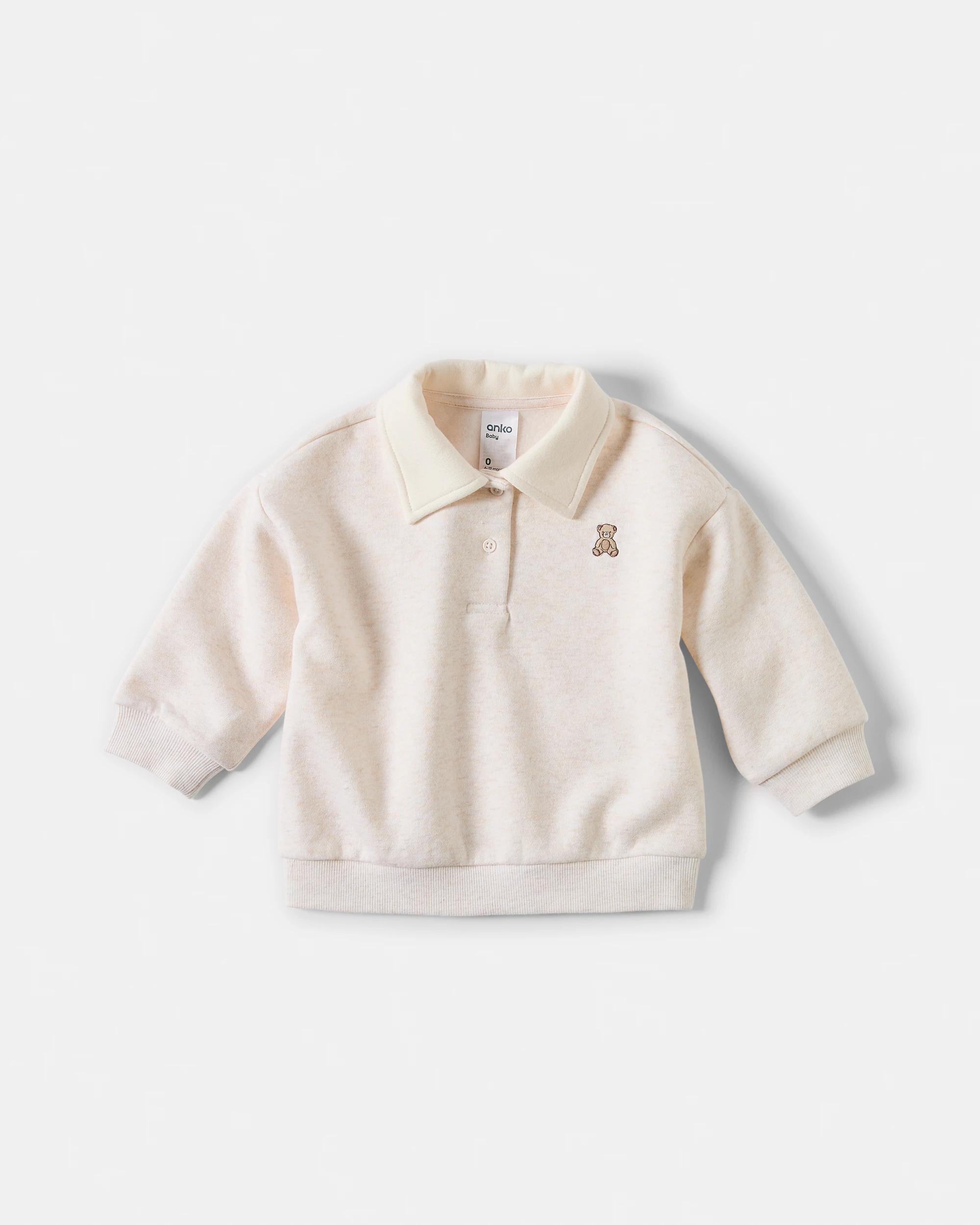 1 Australian Cotton Rugby Sweatshirt Bge Tdy, 1 of 3