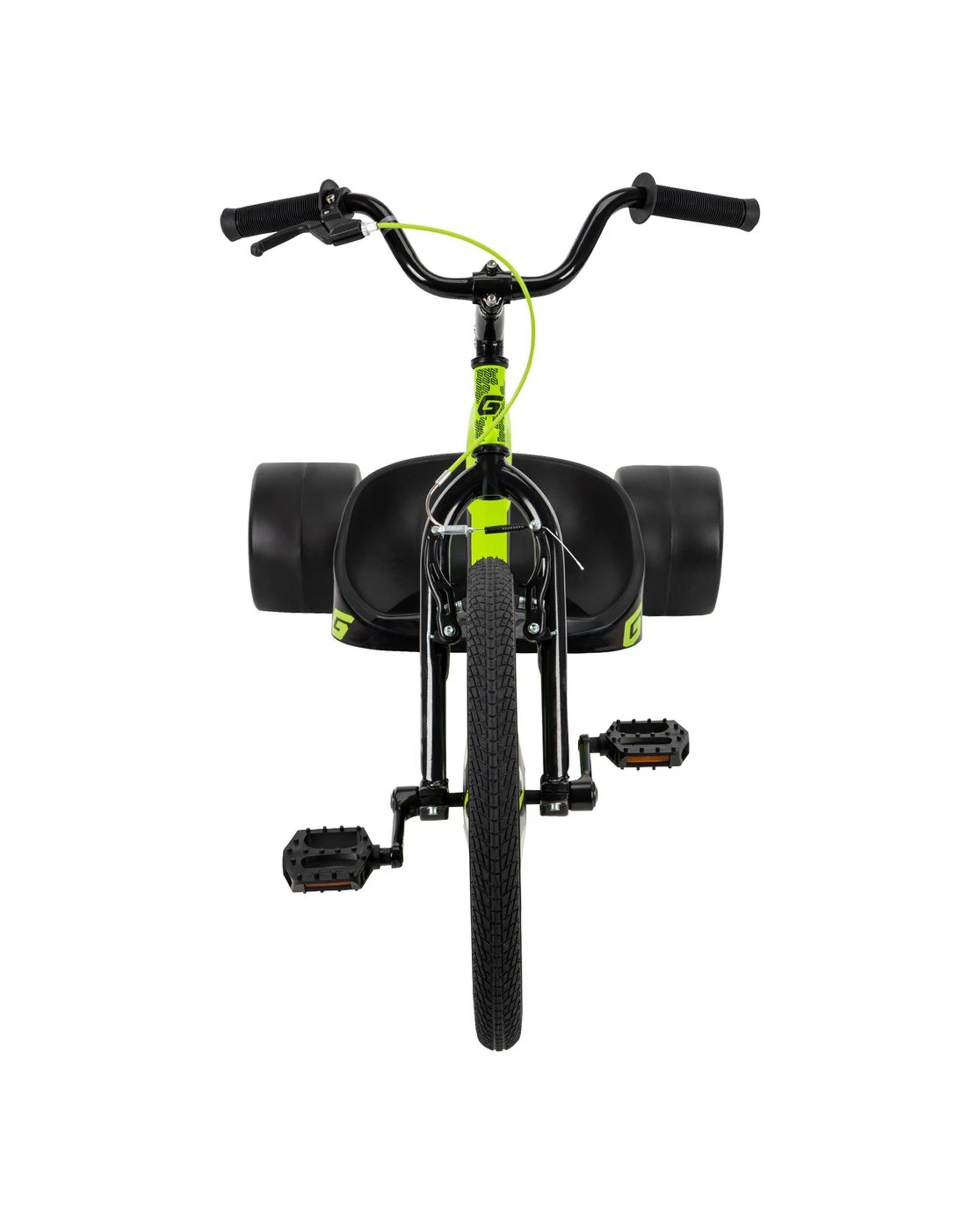 9 Plum Play 20 Inch Slider Drift Trike Steel Frame Linear Brake Aged 9 Years - Green, 9 of 9