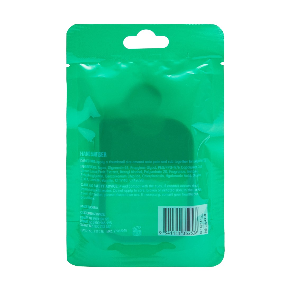 6 OXX Bodycare Hand Sanitiser 30ml - Lime Cordial Scented, 6 of 6