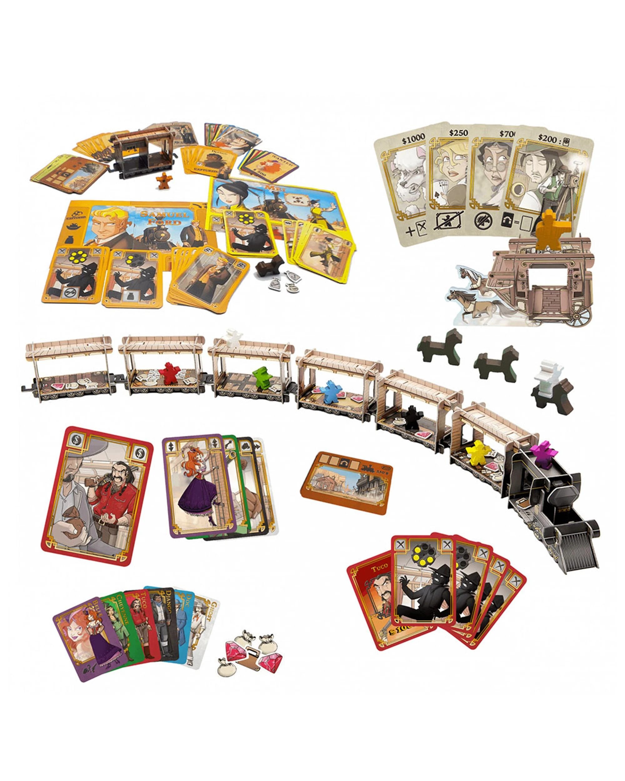 2 Ludonaute Colt Express Big Box Card Game, 2 of 4