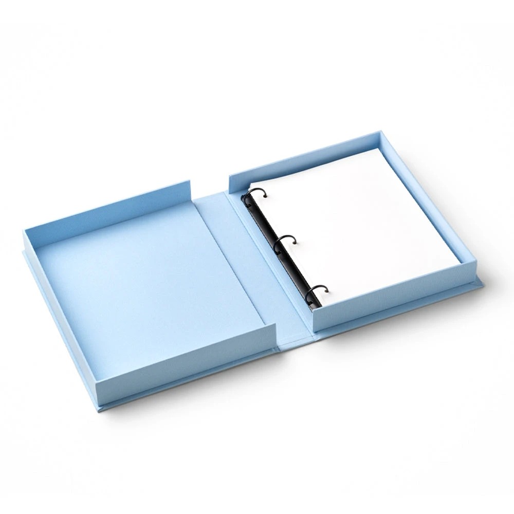 2 Printworks Embroidered Photo Album-Dolce Vita - Blue, 2 of 4