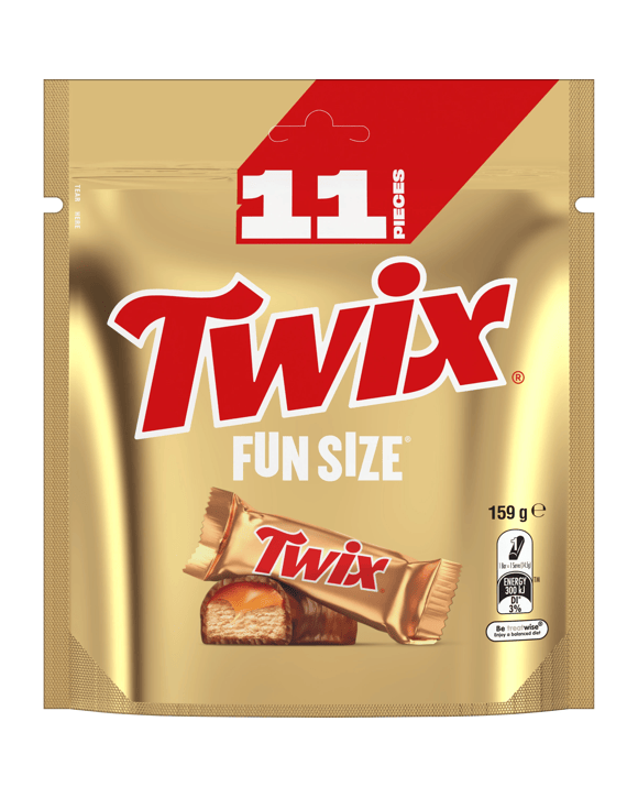 11 Piece Twix Fun Size Share Pack 159g