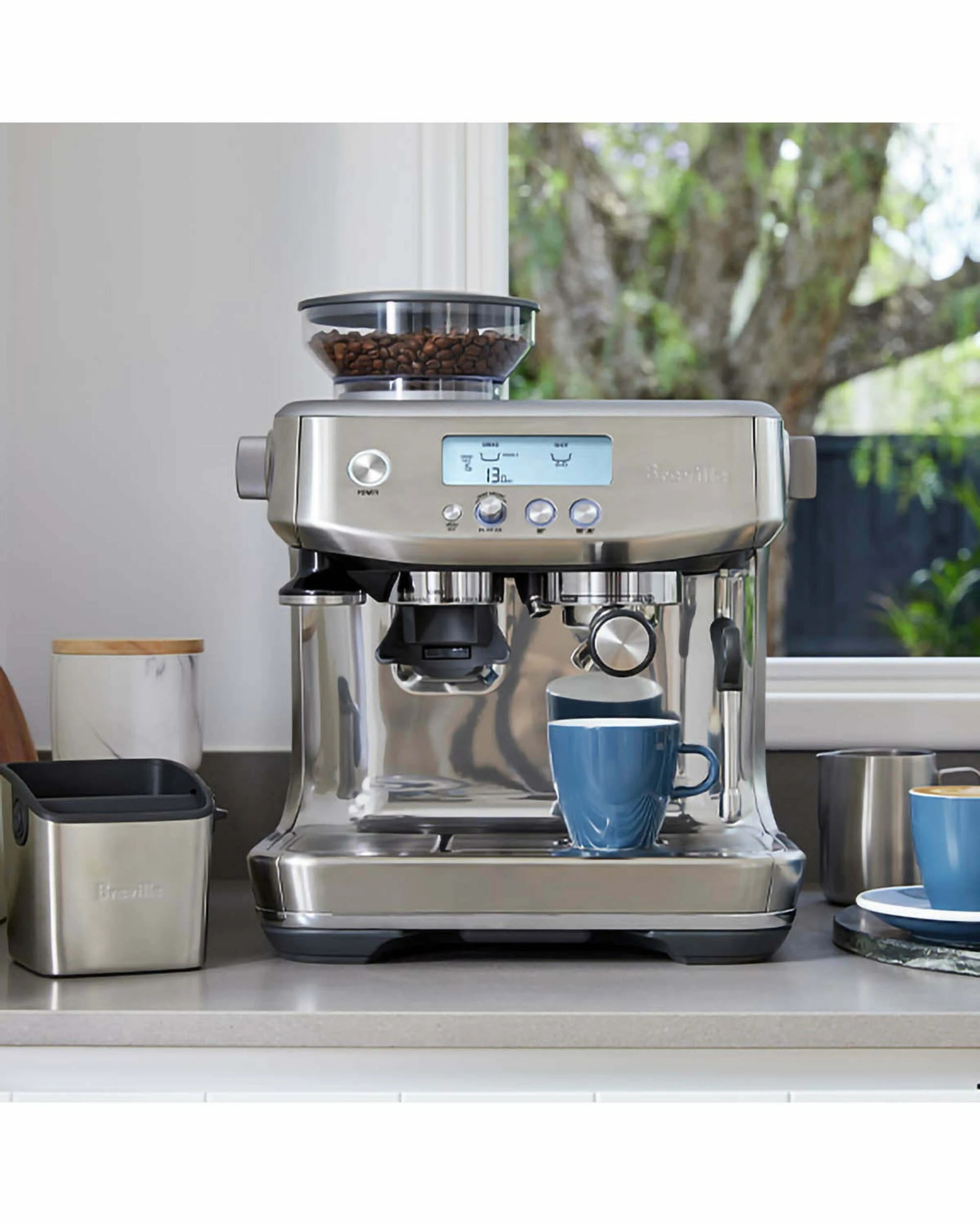 4 Breville The Barista Pro Manual Espresso Machine - Stainless Steel - STAINLESS STEEL, 4 of 4
