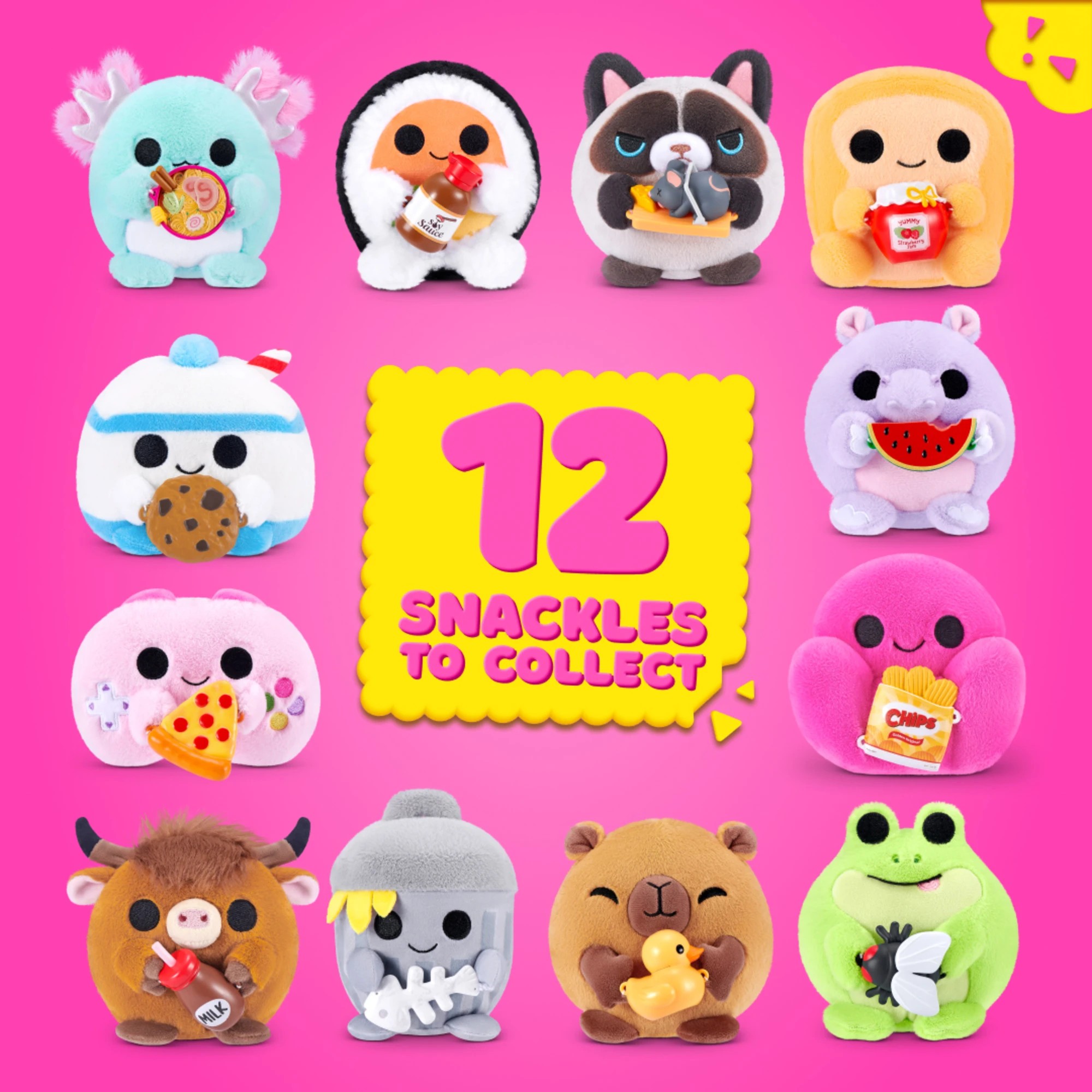 7 ZURU 12cm Snackles Core Series 2 Plush Capsule - Assorted, 7 of 10