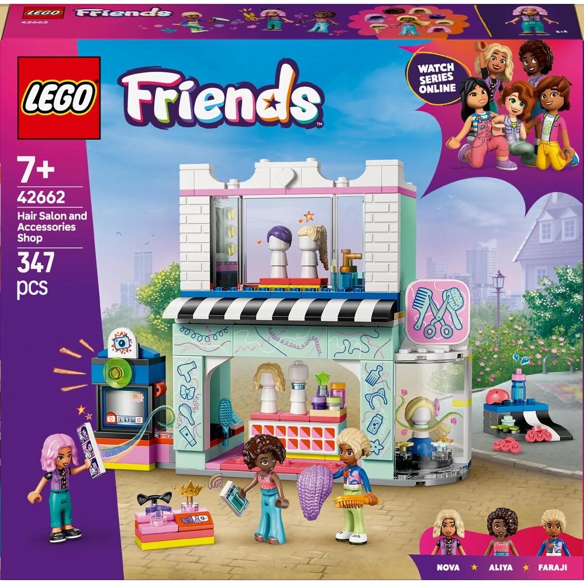 1 LEGO Friends Hair Salon and Accessories Shop 42662, 1 of 10