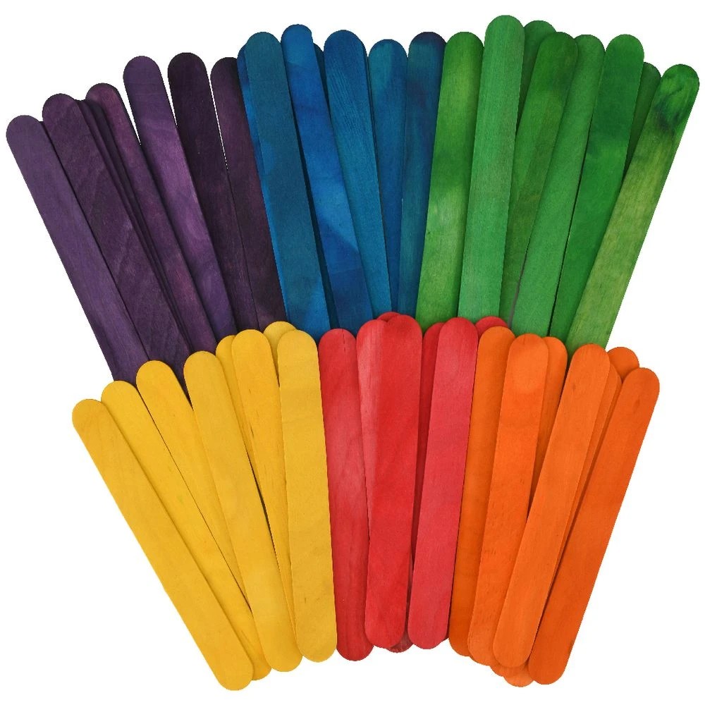 2 Kadink Jumbo Craft Sticks Colour 50 Pack, 2 of 4
