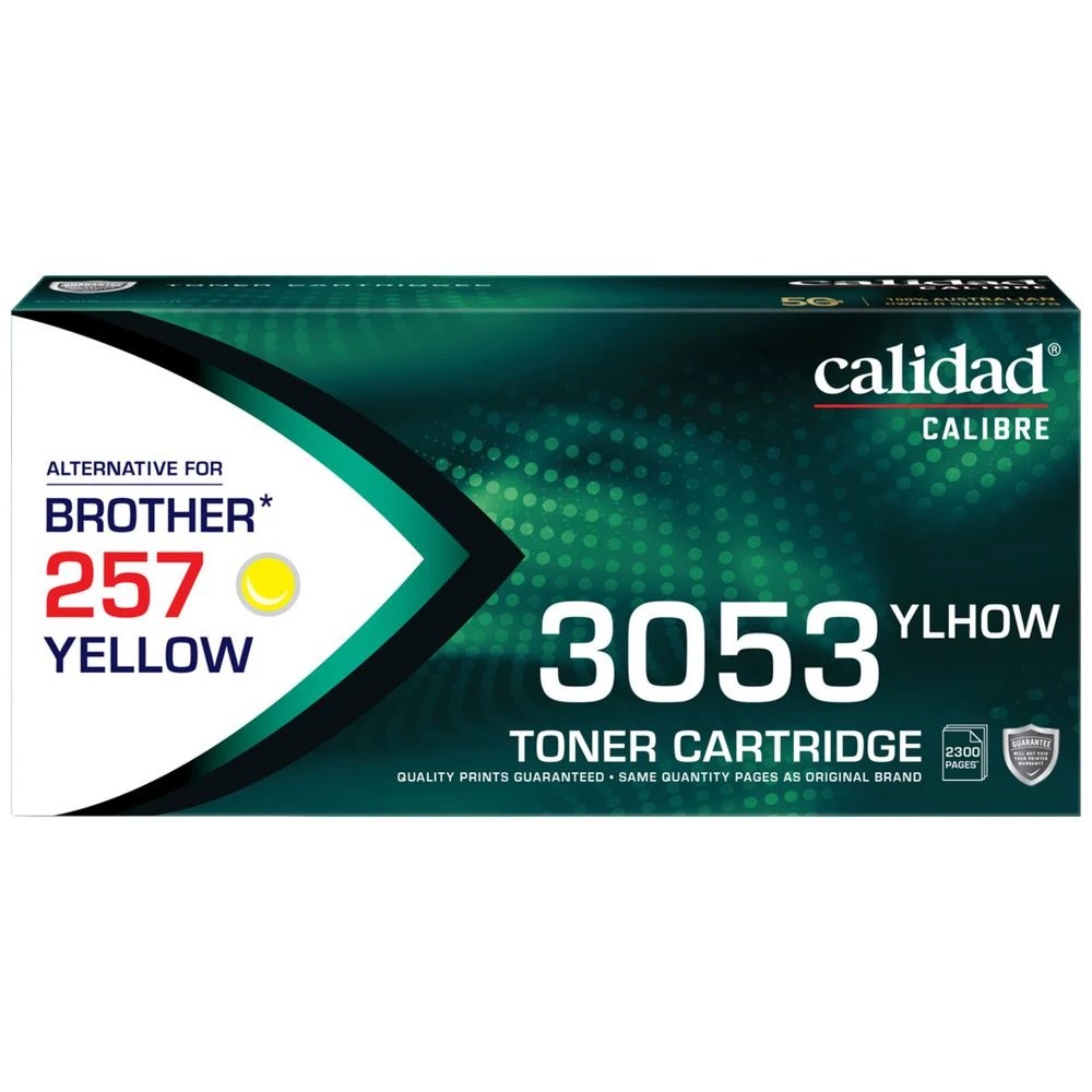 1 Calidad Brother TN257 Toner Cartridge Yellow, 1 of 7