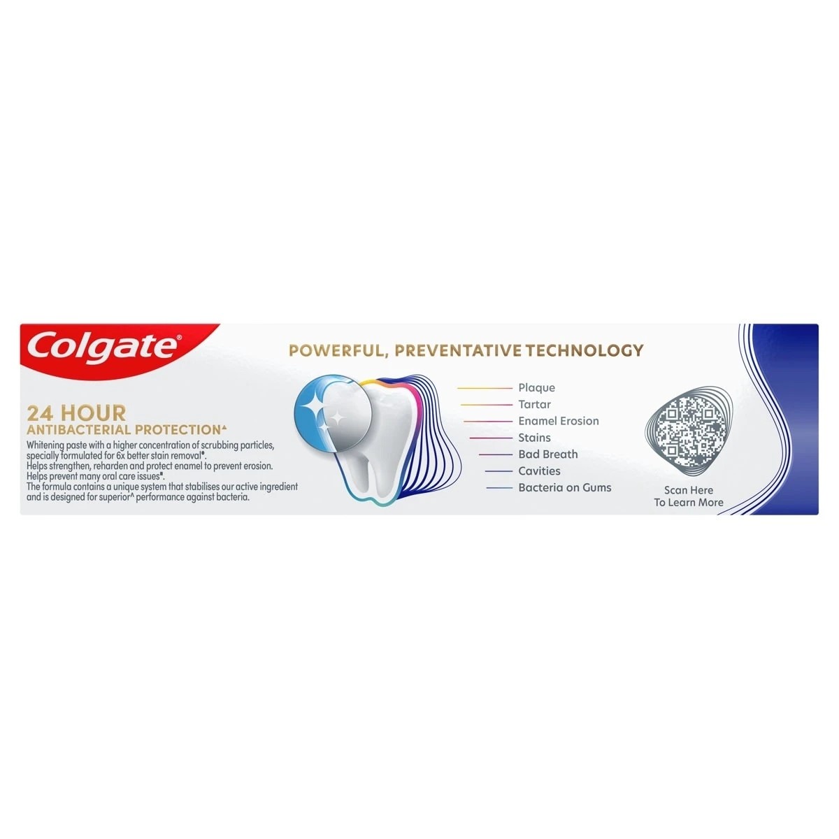 4 Colgate Total Active Prevention Whitening Antibacterial Fluoride Toothpaste, 4 of 10