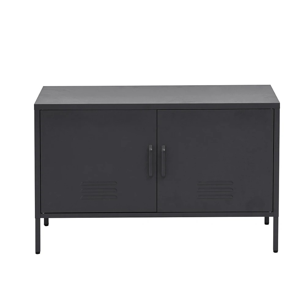 1 Artiss Buffet Sideboard Metal Cabinet - Black, 1 of 6
