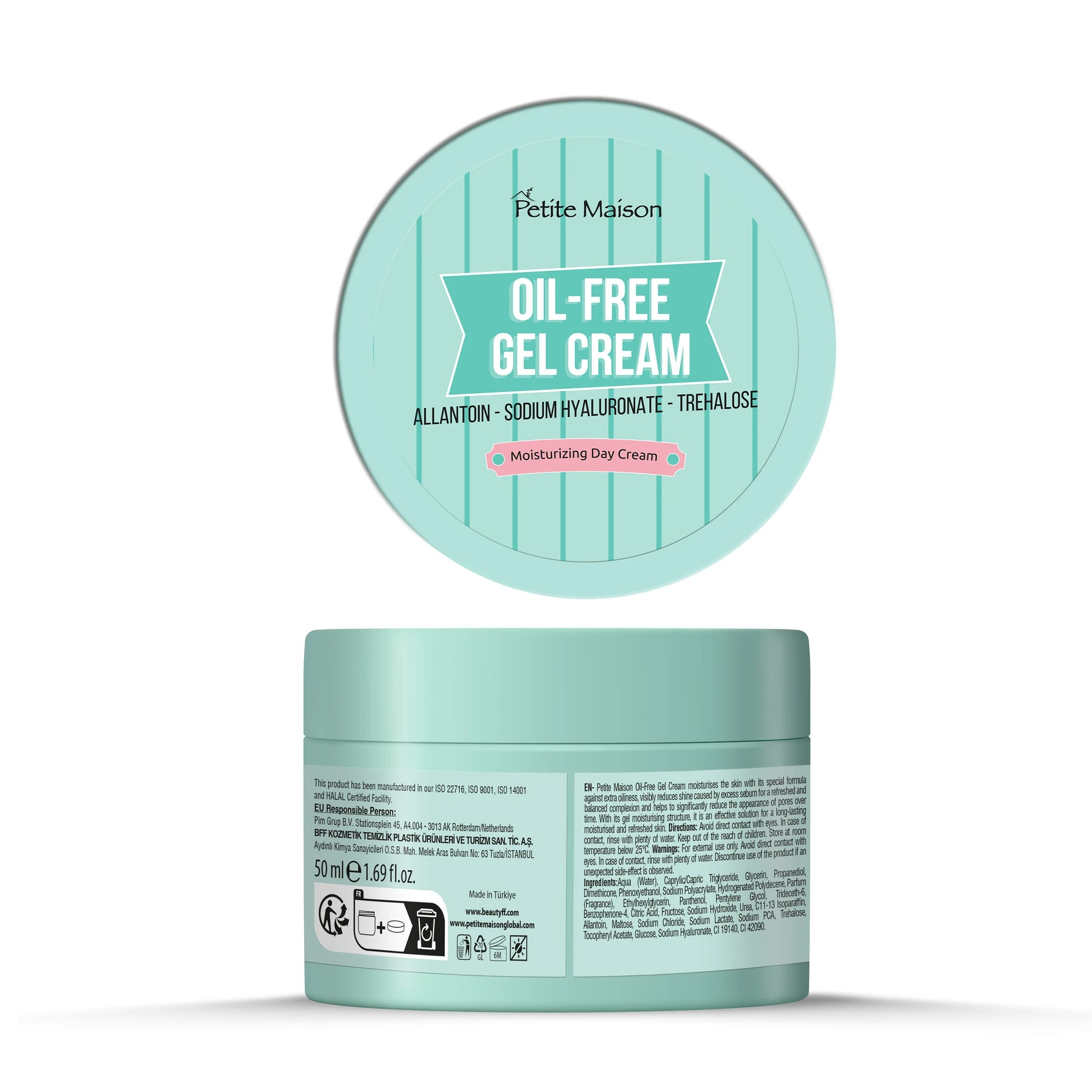2 Petite Maison Oil-Free Shine Control Gel Moisturizing Day Cream 50ml - Allantoin, Sodium Hyaluronate and Trehalose, 2 of 2