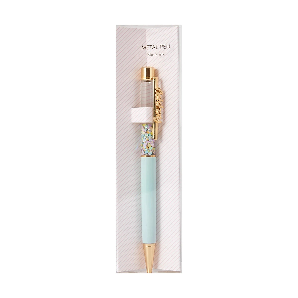 1 Metal Pen - Glitter Happy, 1 of 6