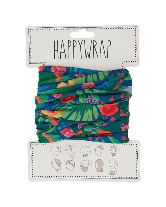 Annabel Trends Happywrap Headband Accessory One Size Multipurpose Versatile Cheetah - Multi