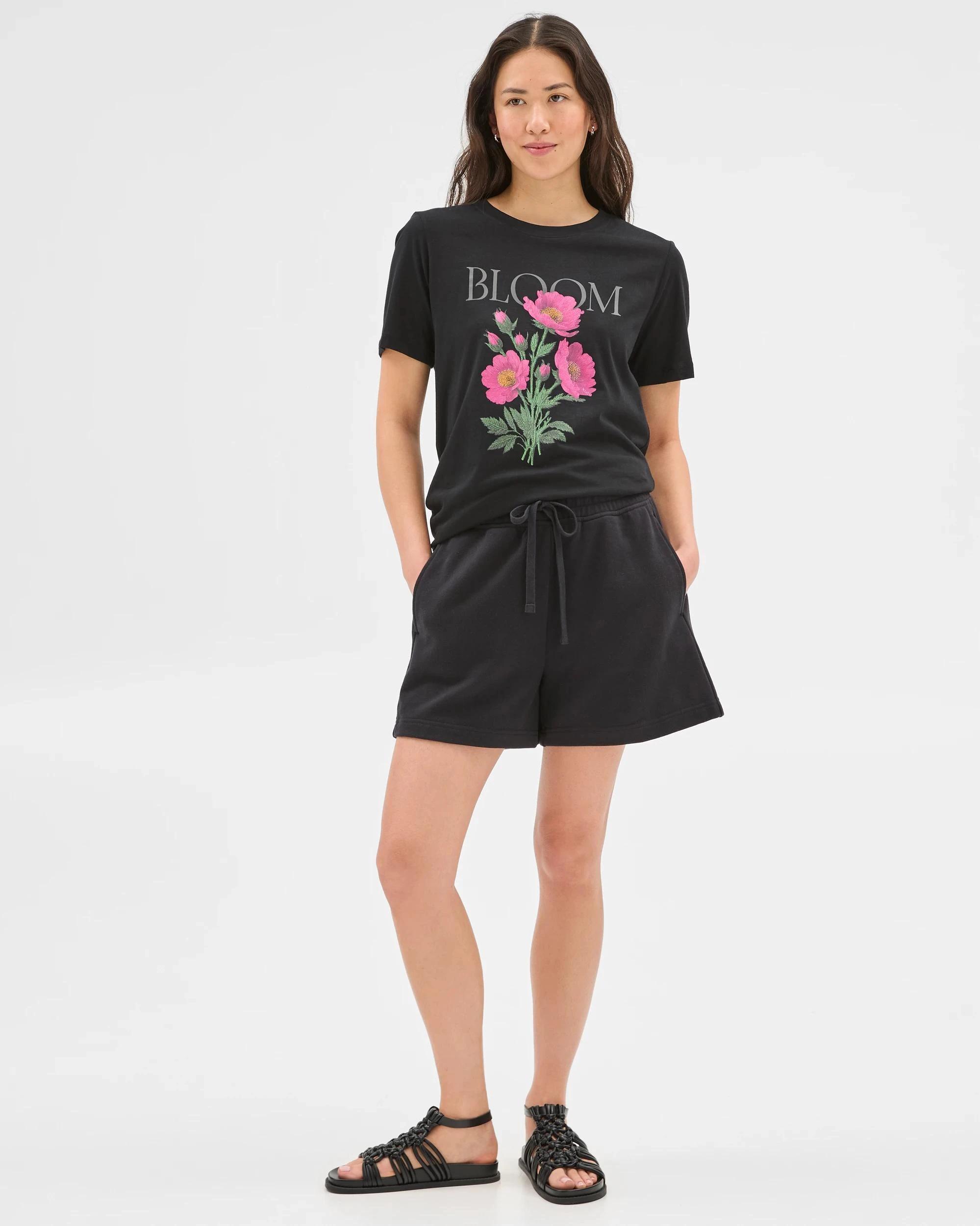 1 Target Australian Cotton Jersey Pull On Shorts BLACK, 1 of 6