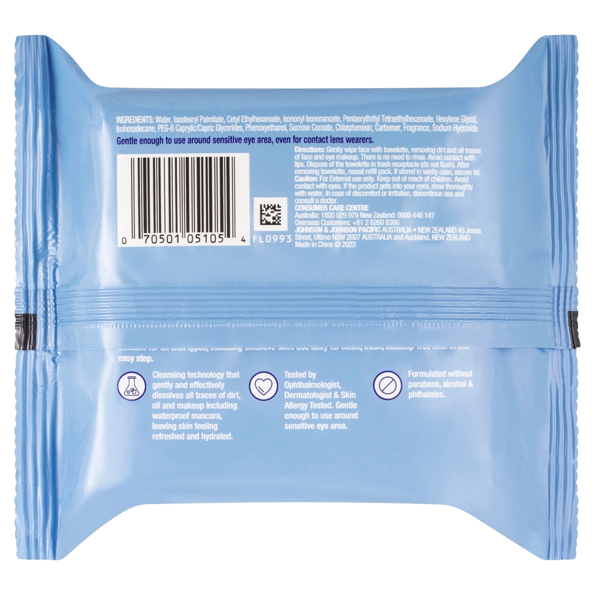 2 Neutrogena 25 Pack Makeup Remover Cleansing Towelettes, 2 of 4