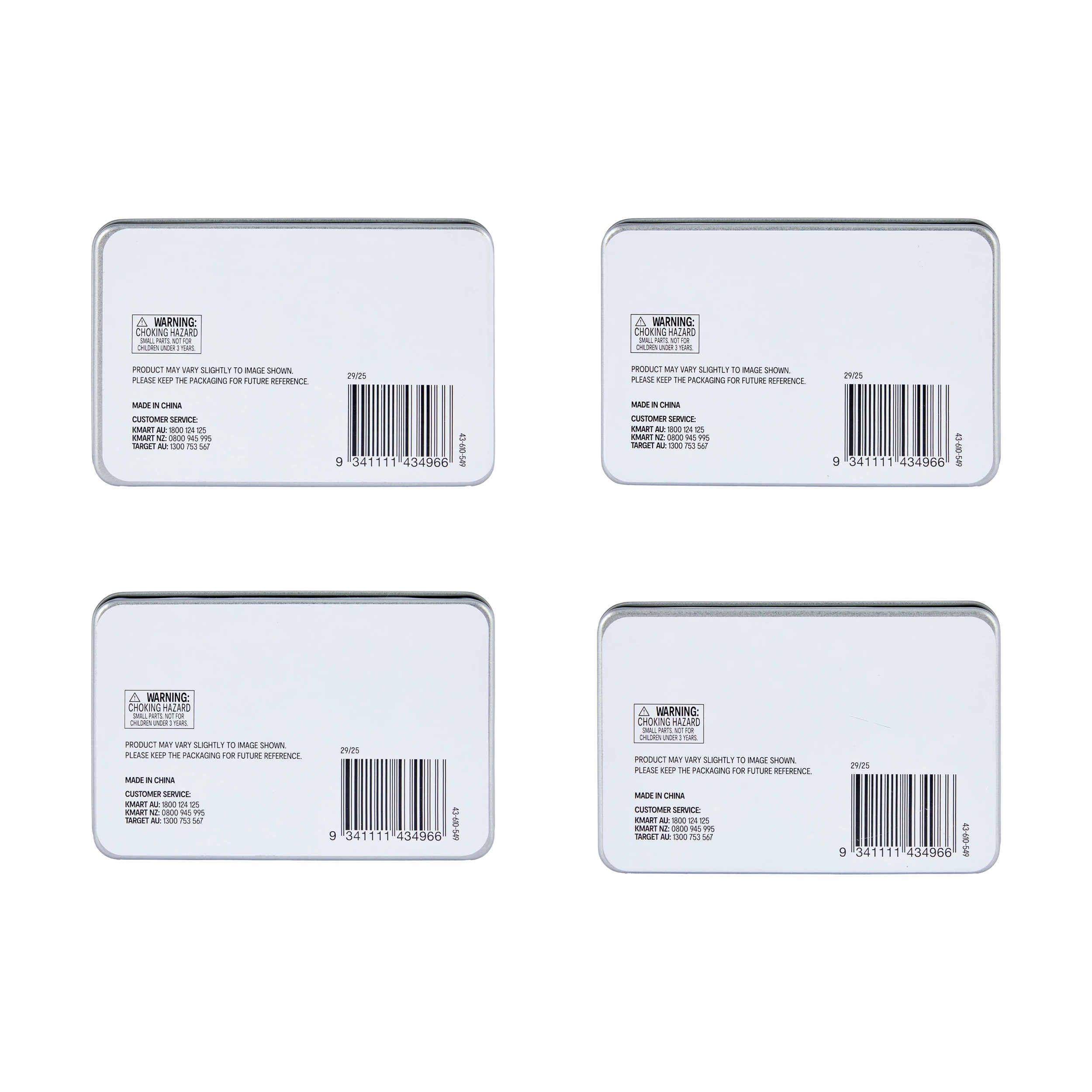 4 Mini Tin Game - Assorted, 4 of 4