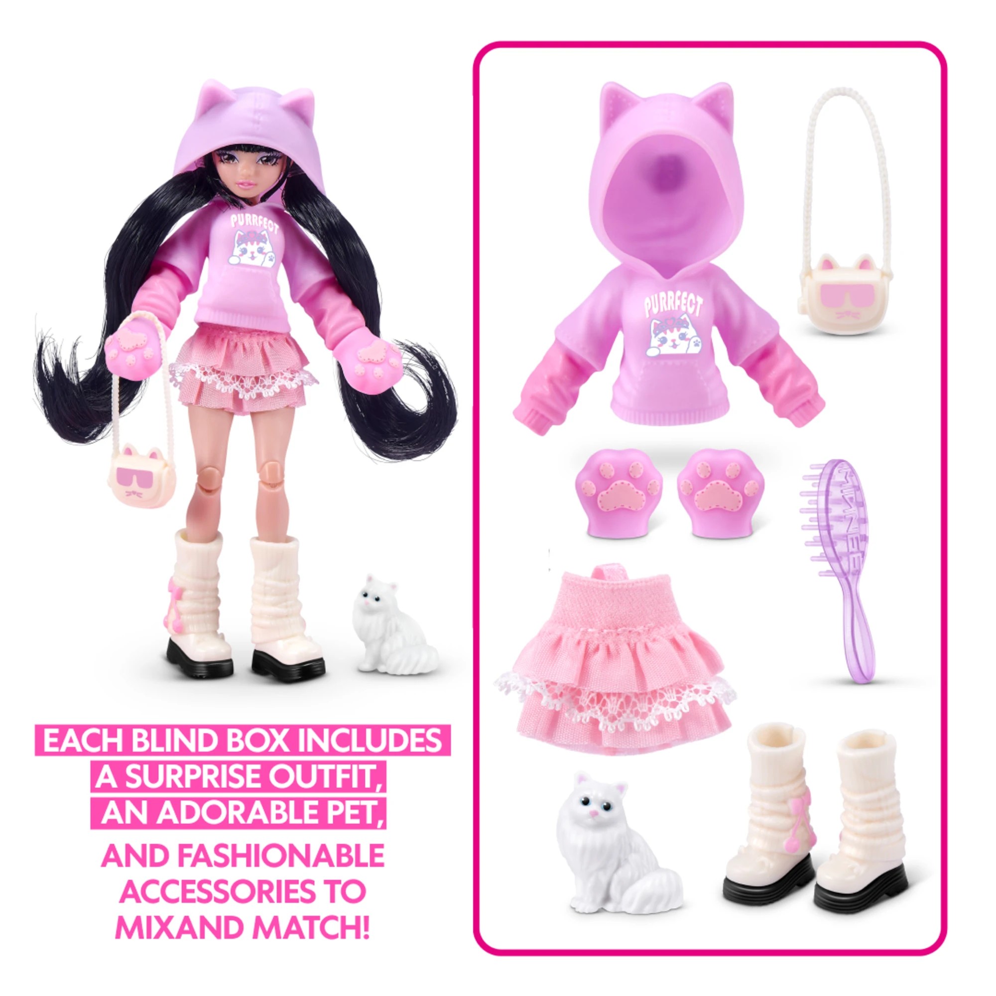 4 ZURU Minnee Fashion Doll Blind Box - Assorted, 4 of 10
