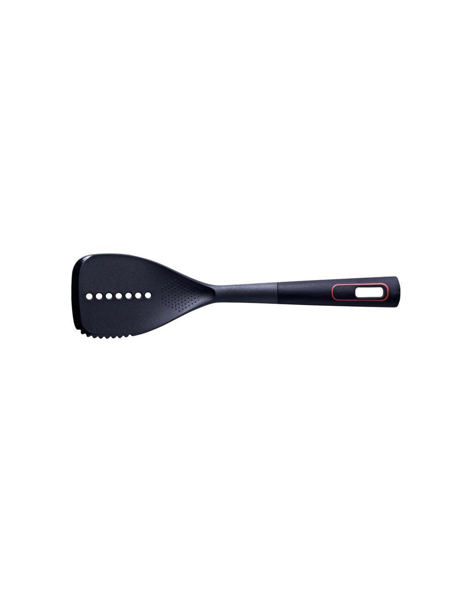 1 Avanti Nylon Slotted Turner Multi-In-1 Kitchen Cooking Utensil BPA Free - Black, 1 of 1