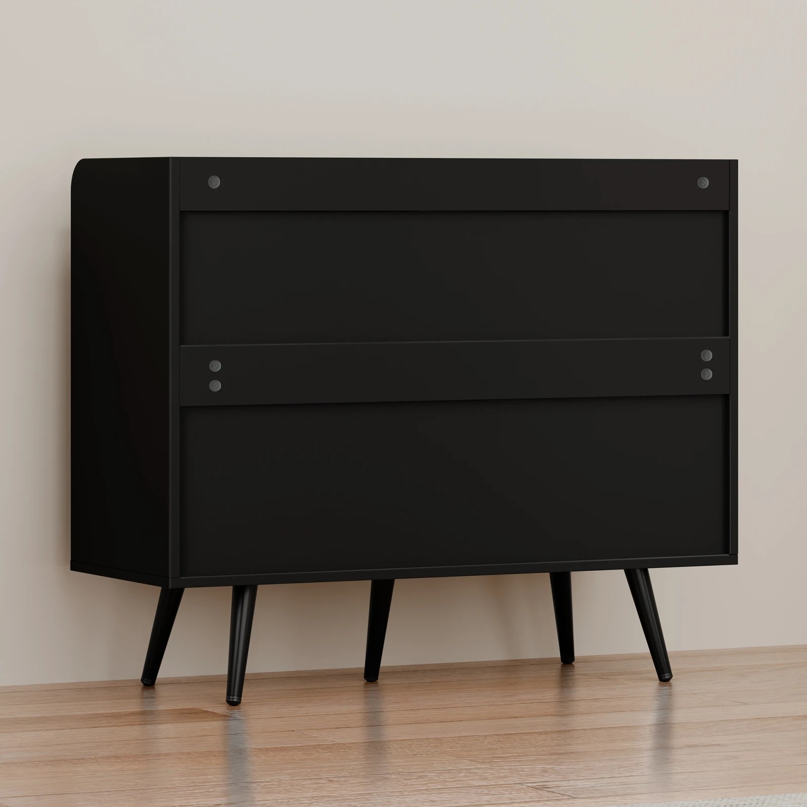 9 Alfordson Shoe Cabinet Organiser Storage Rack Drawer Shelf 18 Pairs - Black, 9 of 10