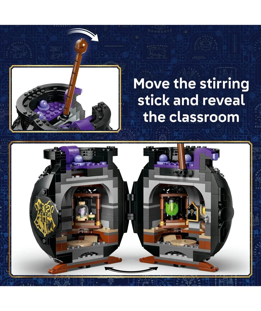 4 LEGO Harry Potter Cauldron: Secret Potions Classroom 76464, 4 of 9